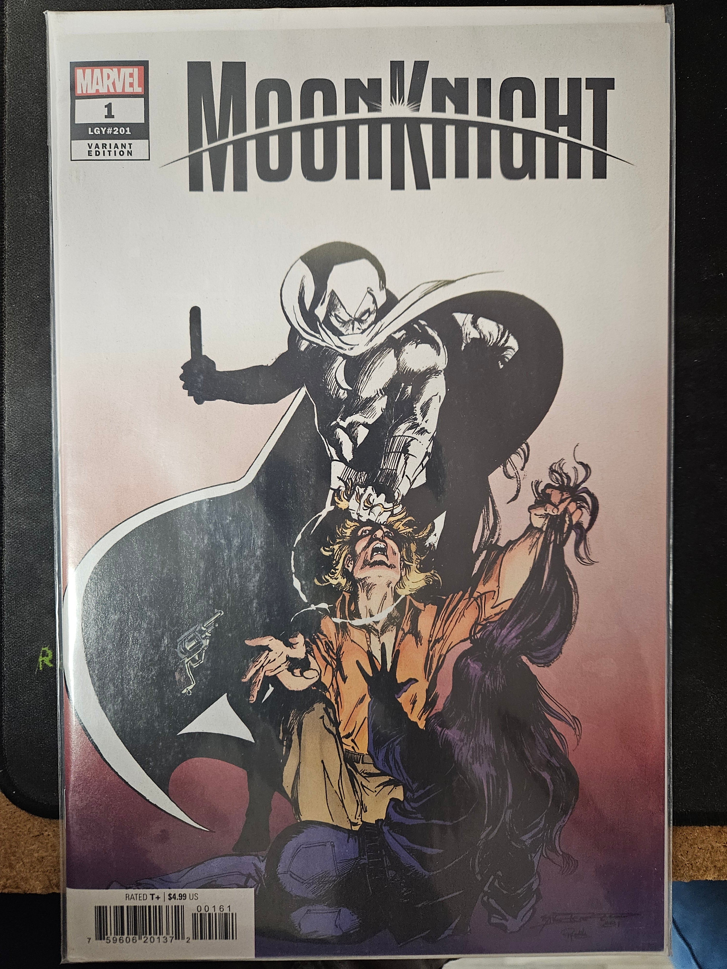 MOON KNIGHT #1 BILL SIENKIEWICZ VARIANT (CB59)