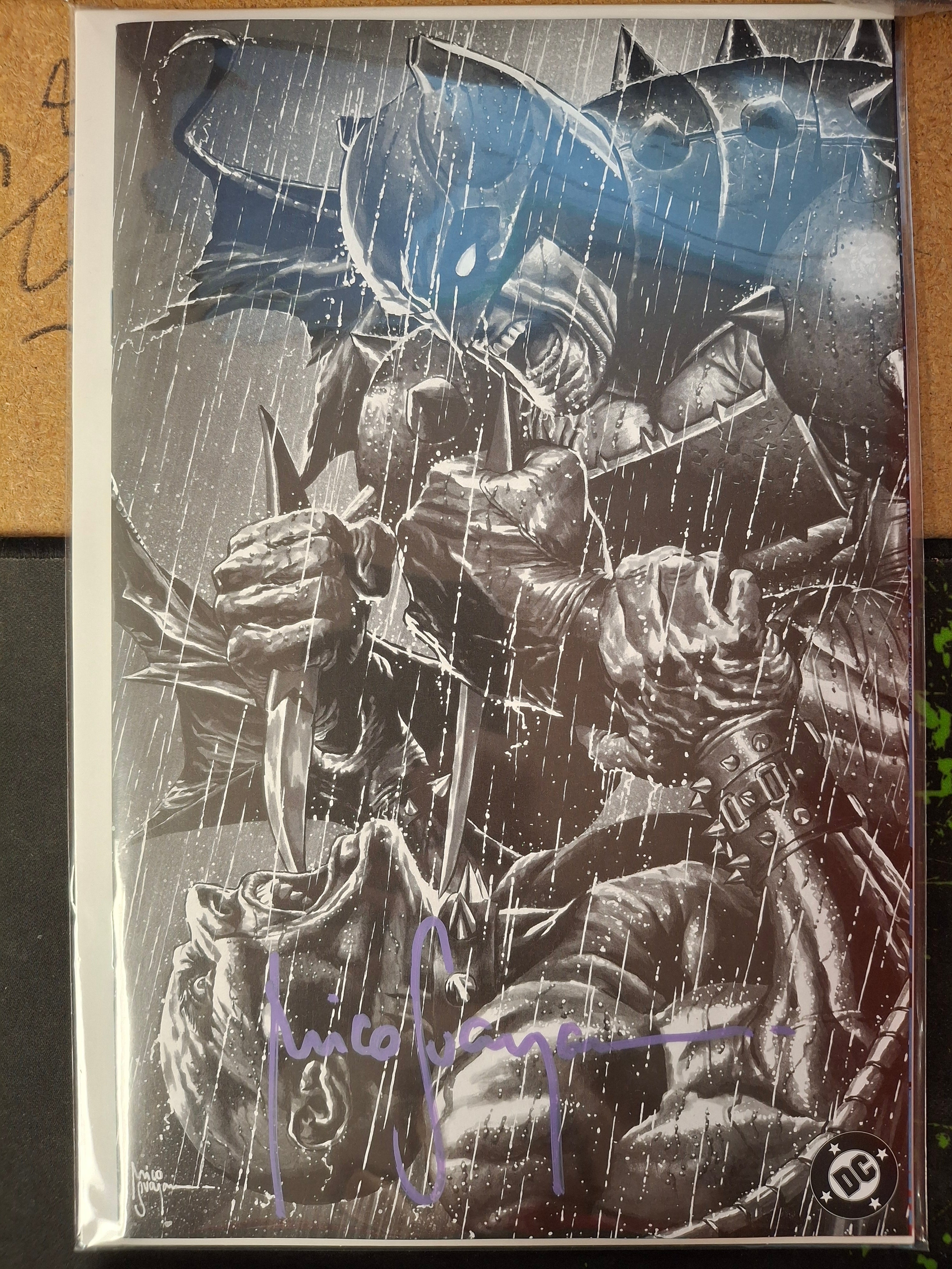 ABSOLUTE BATMAN #7 C2E2 SECRET DROPS SIGNED BY MICO SUAYAN W/ COA (SS7)