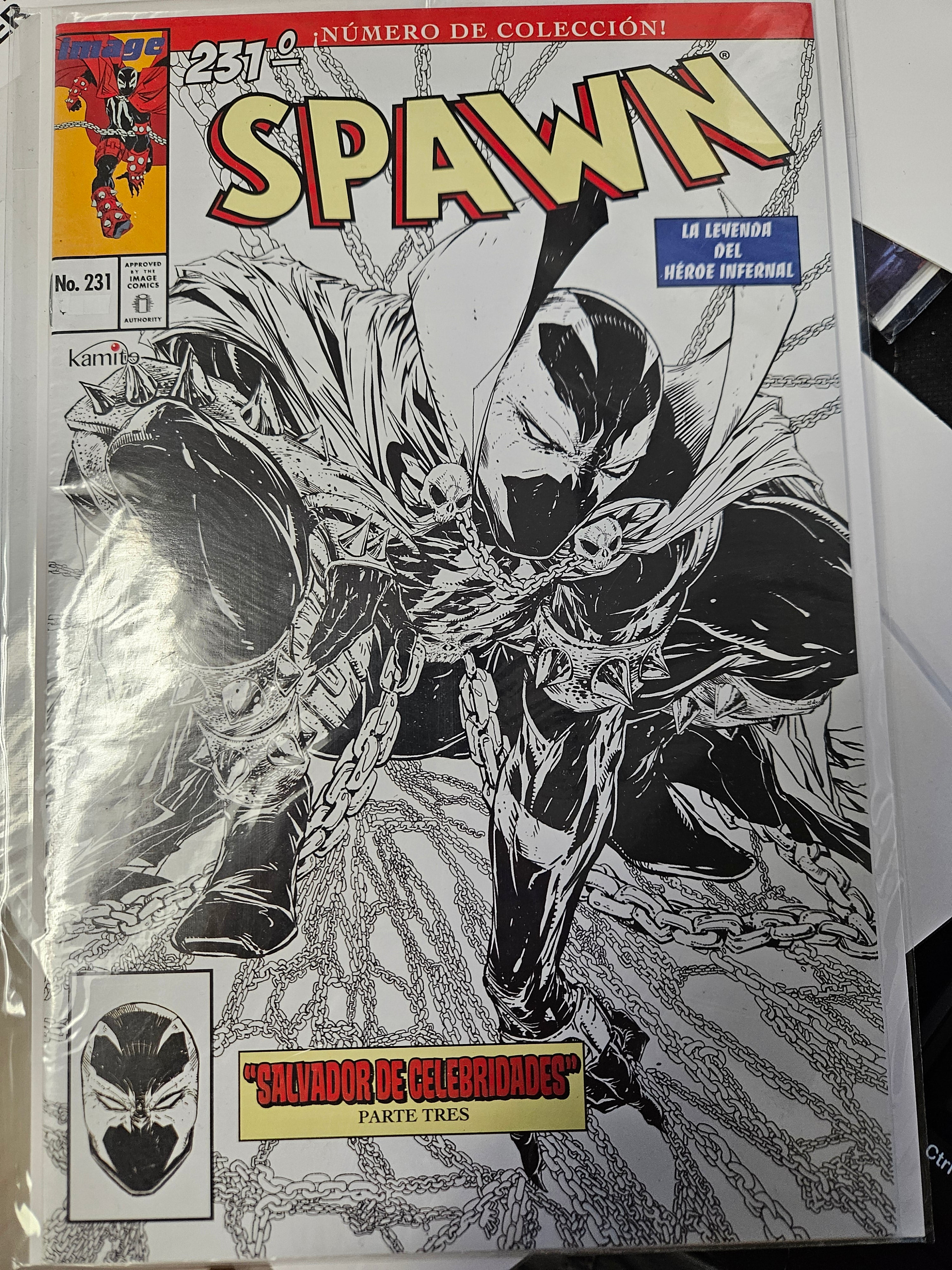 SPAWN #231 SKETCH VARIANT (CB128)