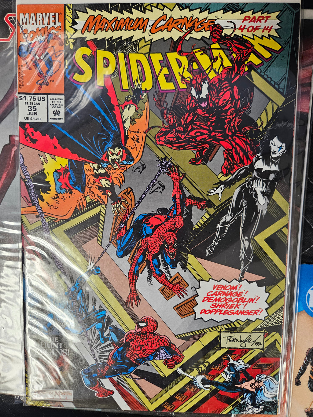 Maximum Comics MARVEL COMICS SPIDER-MAN #35 MAXIMUM CARNAGE PART 4 (CB133)