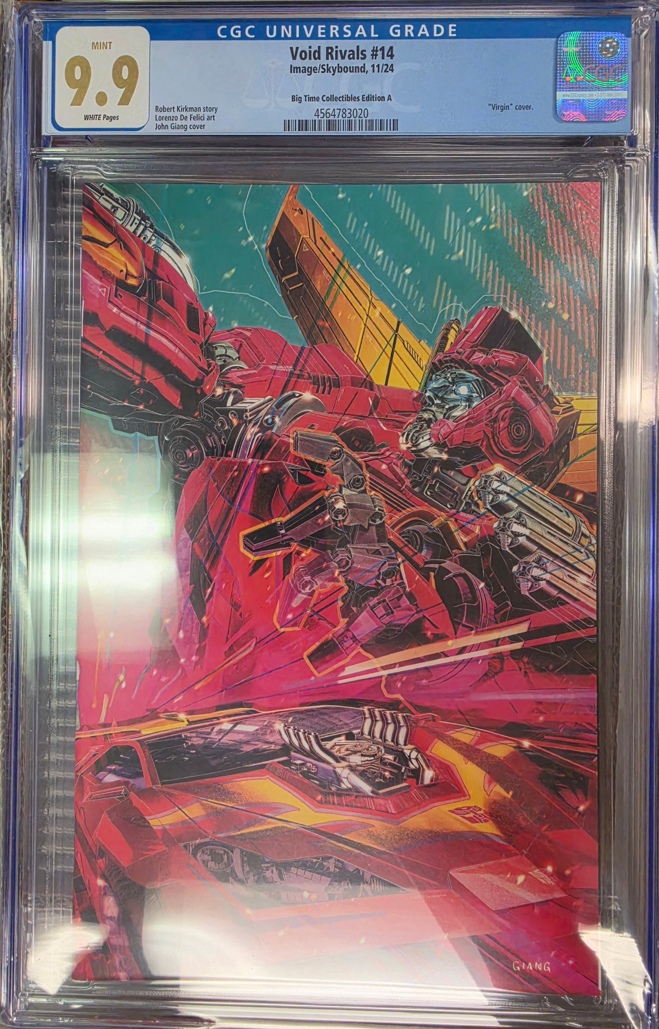 VOID RIVALS #14 JOHN GIANG EXCLUSIVE VARIANT VIRGIN CGC 9.9 -- [11-27-24] (C09)