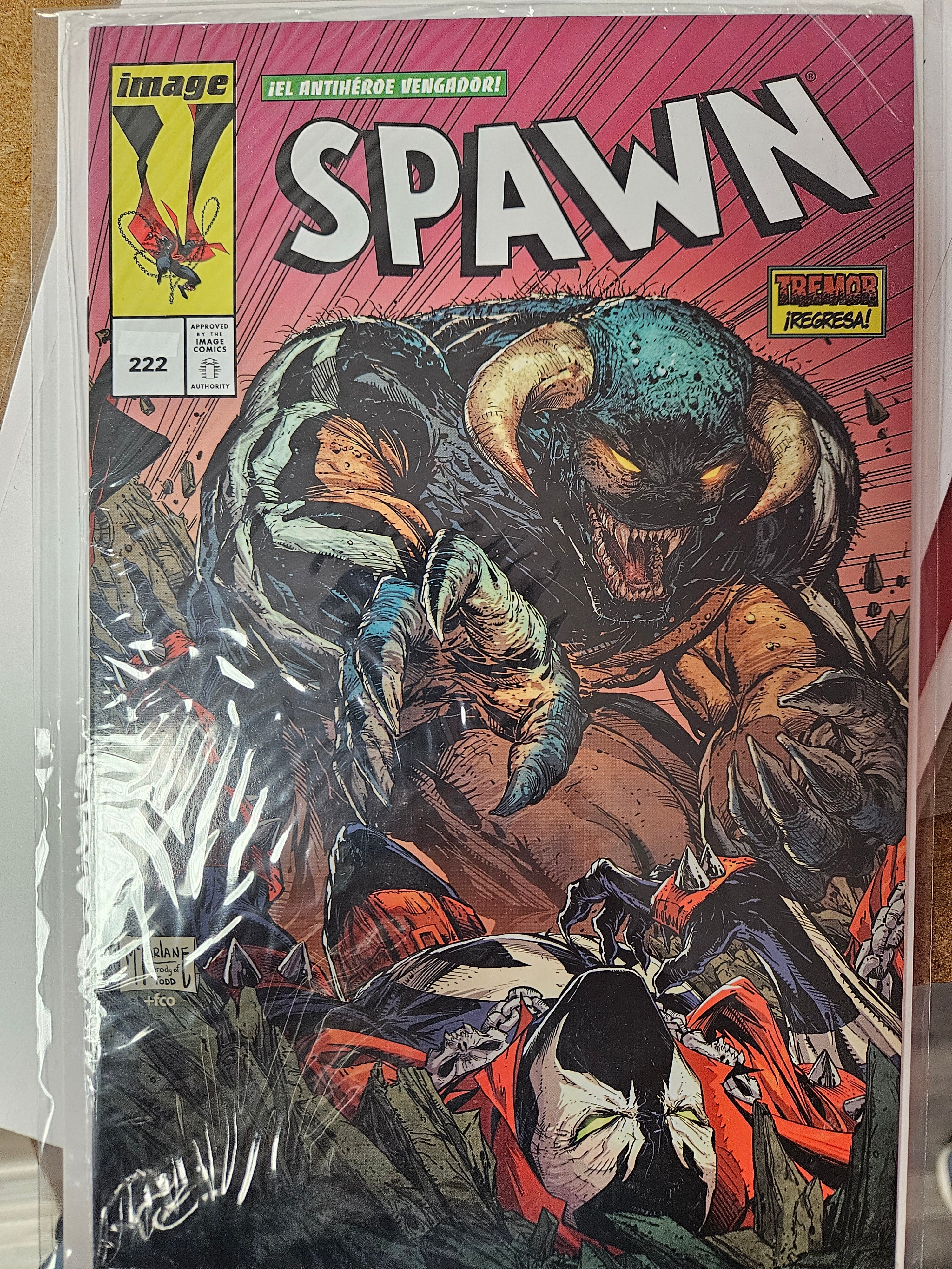 SPAWN #222 TODD MCFARLANE (CB128)