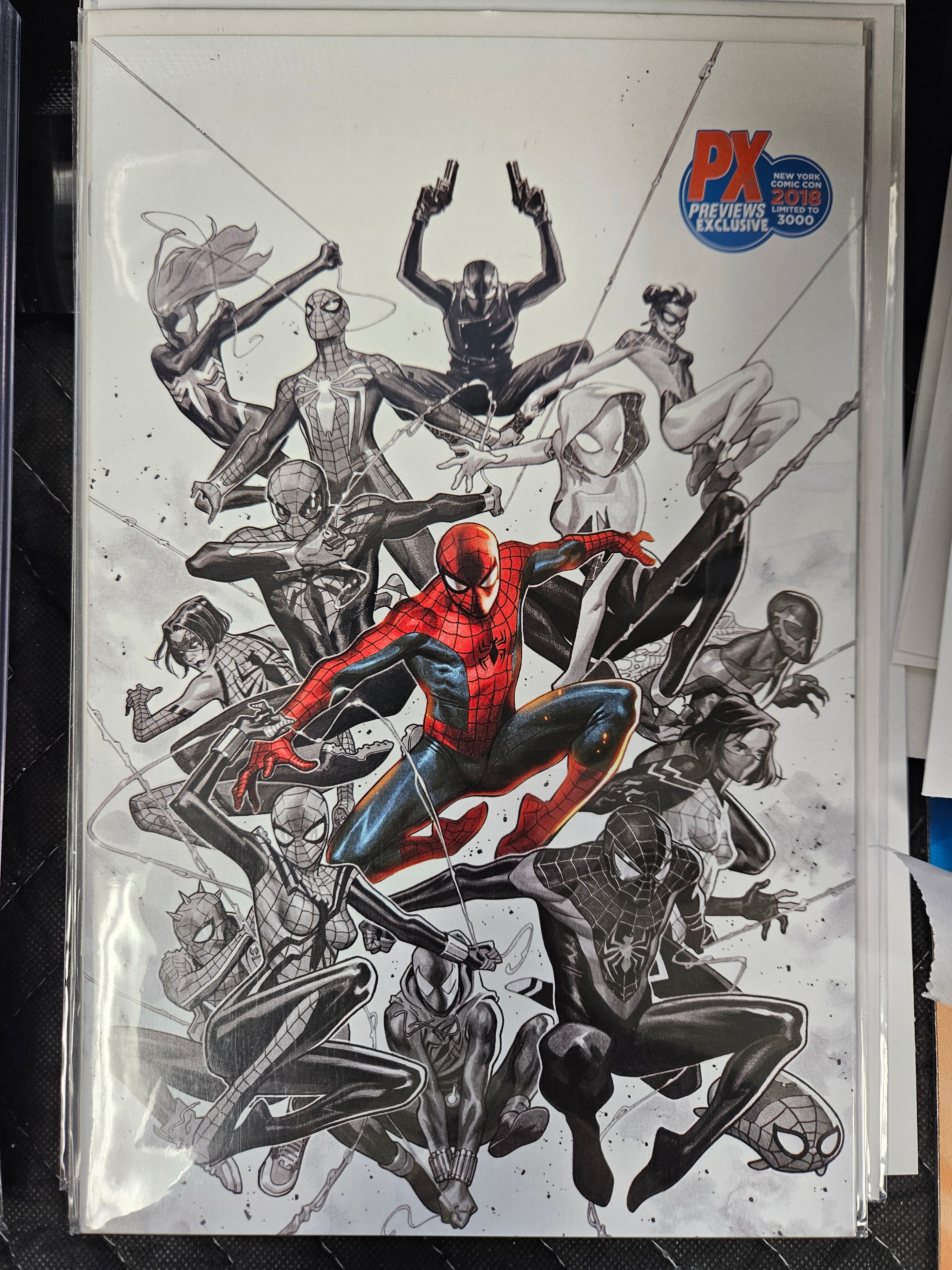 SPIDER GEDDON #1 JORGE MOLINA EXCLUSIVE VARIANT MARVEL COMICS (M270)