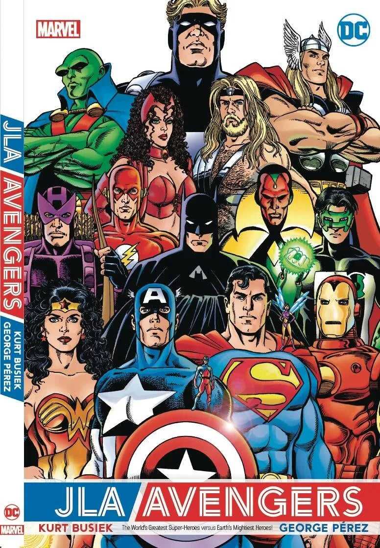 JLA AVENGERS TRADE PAPERBACK HERO INITIATIVE GEORGE PEREZ DC COMICS VARIANT 2022 (M40)