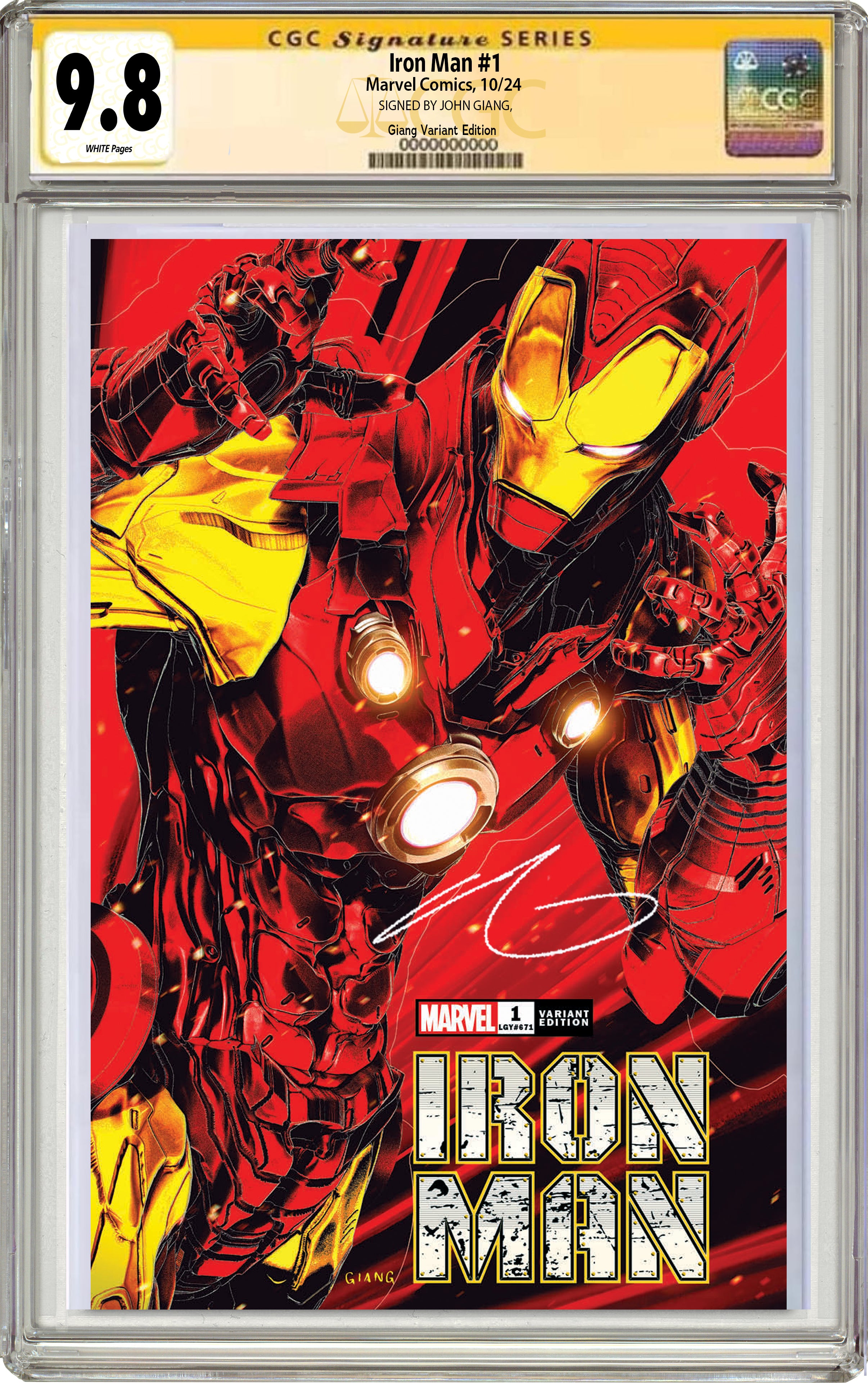 IRON MAN #1 JOHN GIANG EXCLUSIVE VARIANT OPTIONS-- [10-23-24]