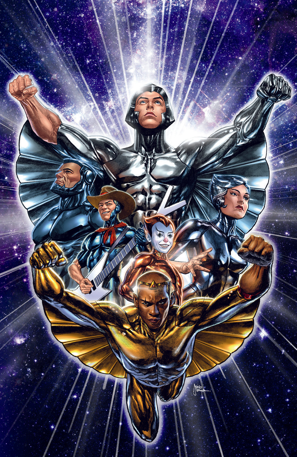 SILVERHAWKS #1 MICO SUAYAN MEGACON EXCLUSIVE VARIANT COVERS  01-29-25