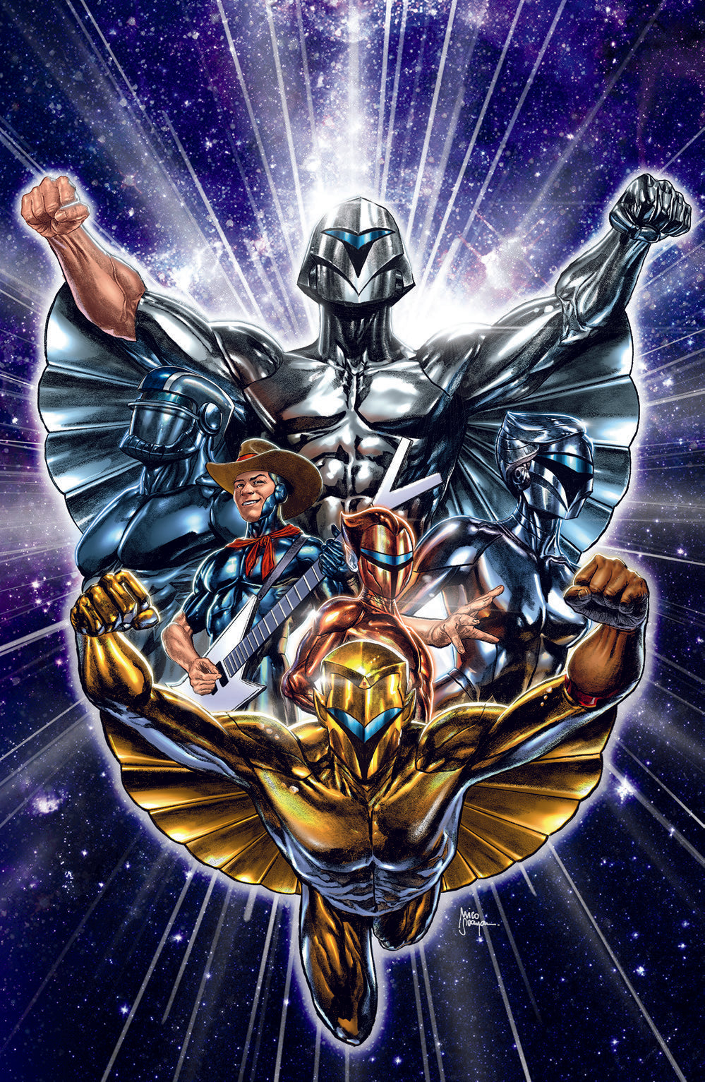 SILVERHAWKS #1 MICO SUAYAN MEGACON EXCLUSIVE VARIANT COVERS  01-29-25