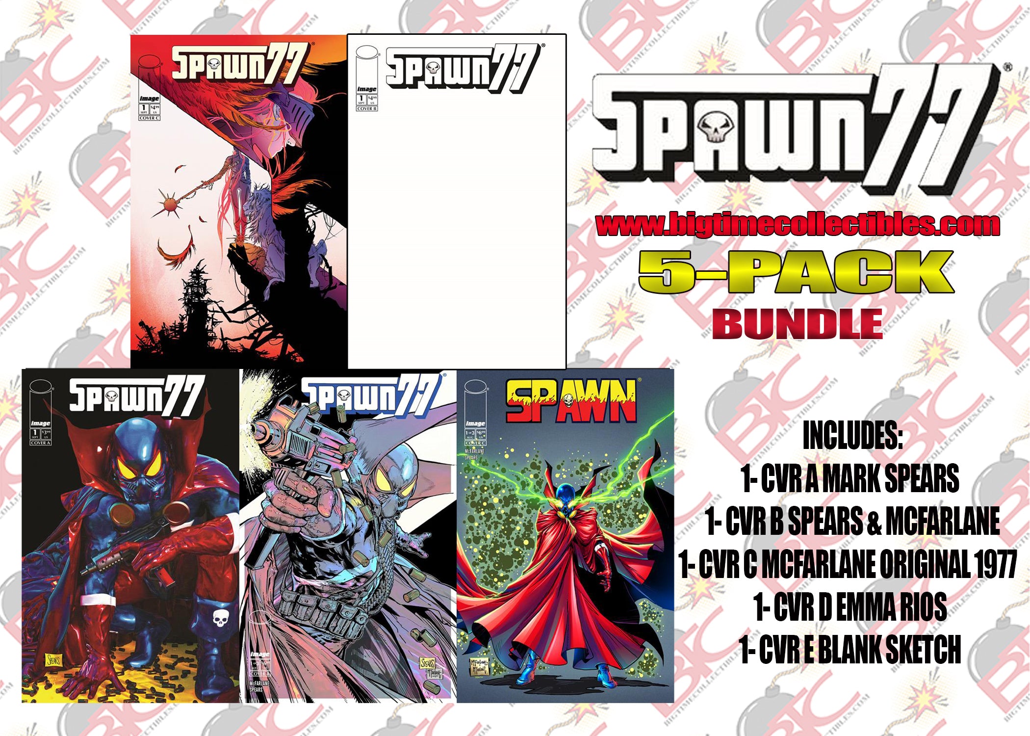 SPAWN 77 #1 5-PACK BUNDLE -- [09-09-26 ]
