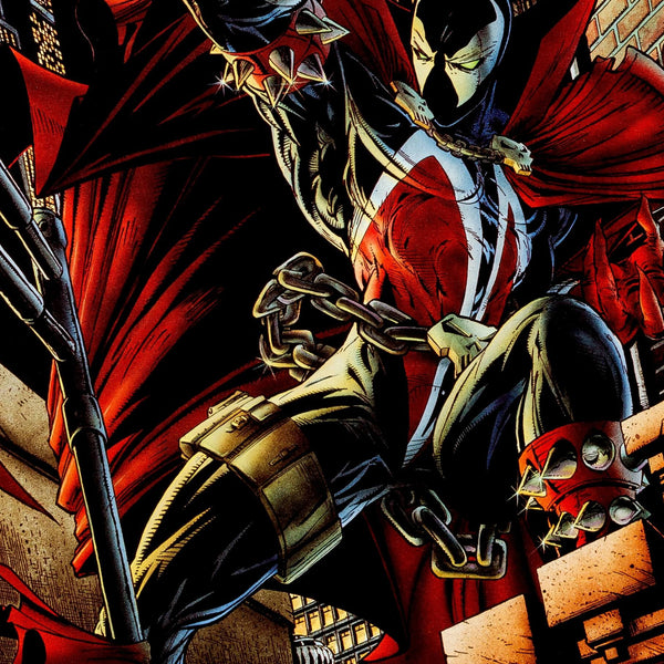 SPAWN #1 TODD MCFARLANE MOCCA ART EXCLUSIVE FOIL EDITION BY