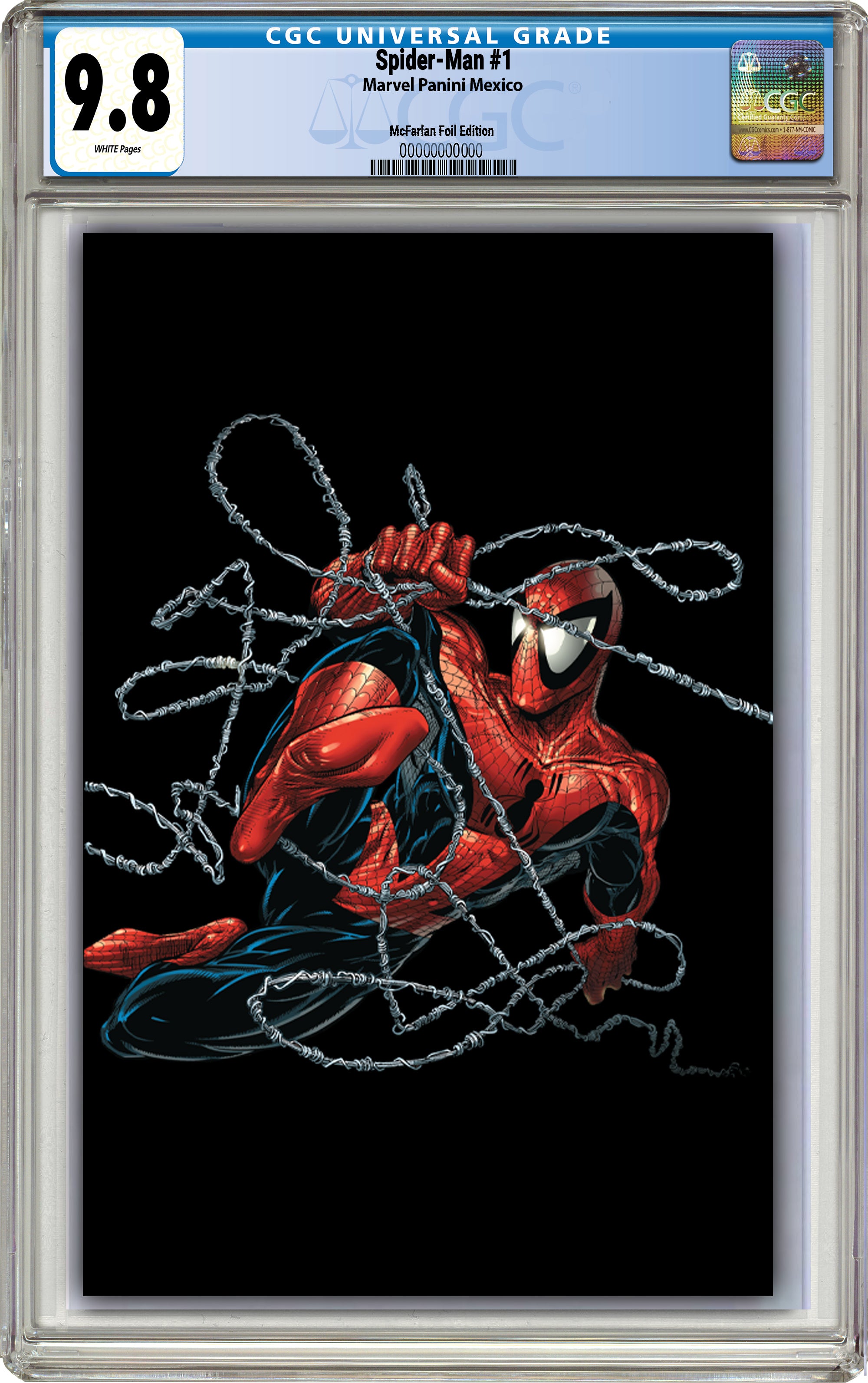 SPIDER-MAN #1 TODD MCFARLANE MEGACON FOIL EDITION