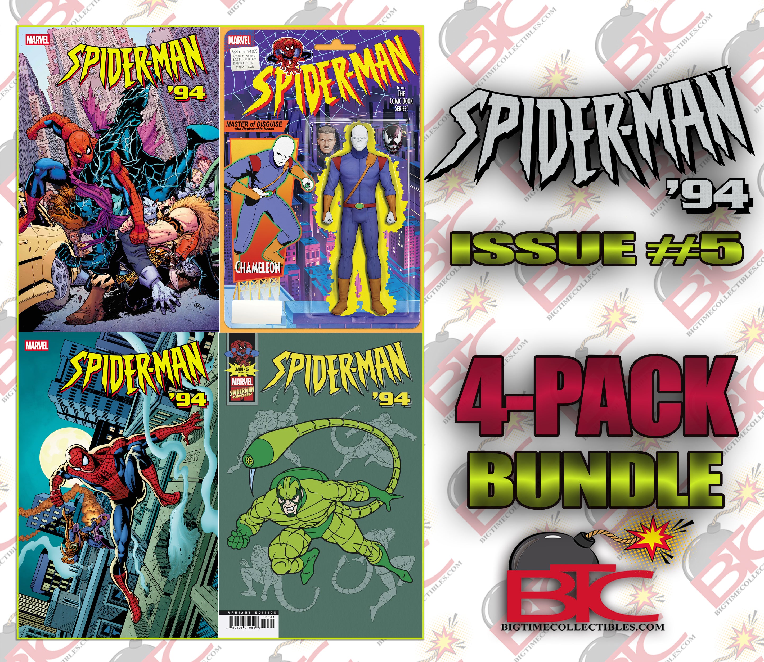 SPIDER-MAN '94 #5 4-PACK BUNDLE -- [Expected In Stock Date : 01-21-26]