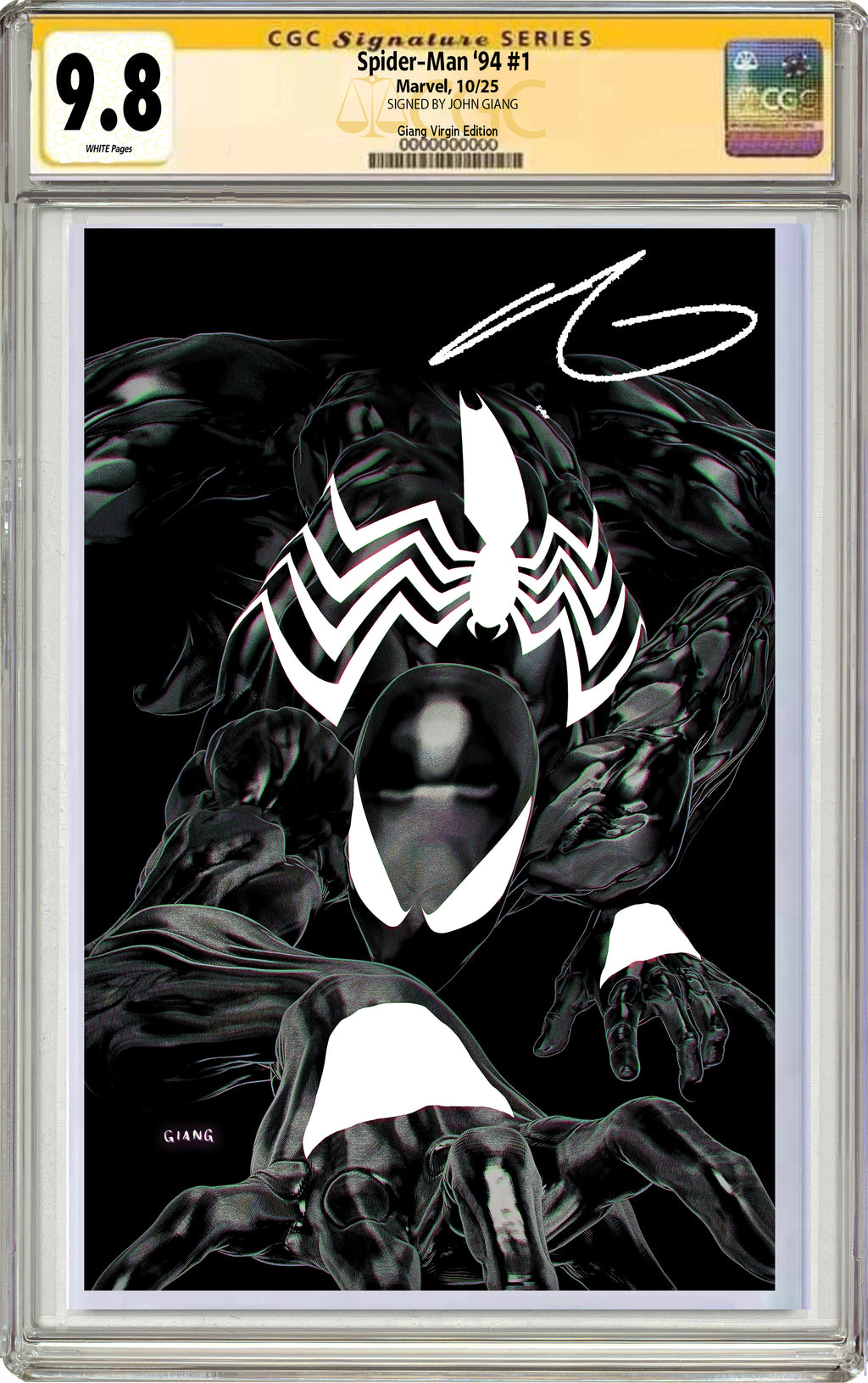 Amazing Spider-Man #61 John Giang Doom Negative Bleed Limited Exclusive Variant – Marvel 2024