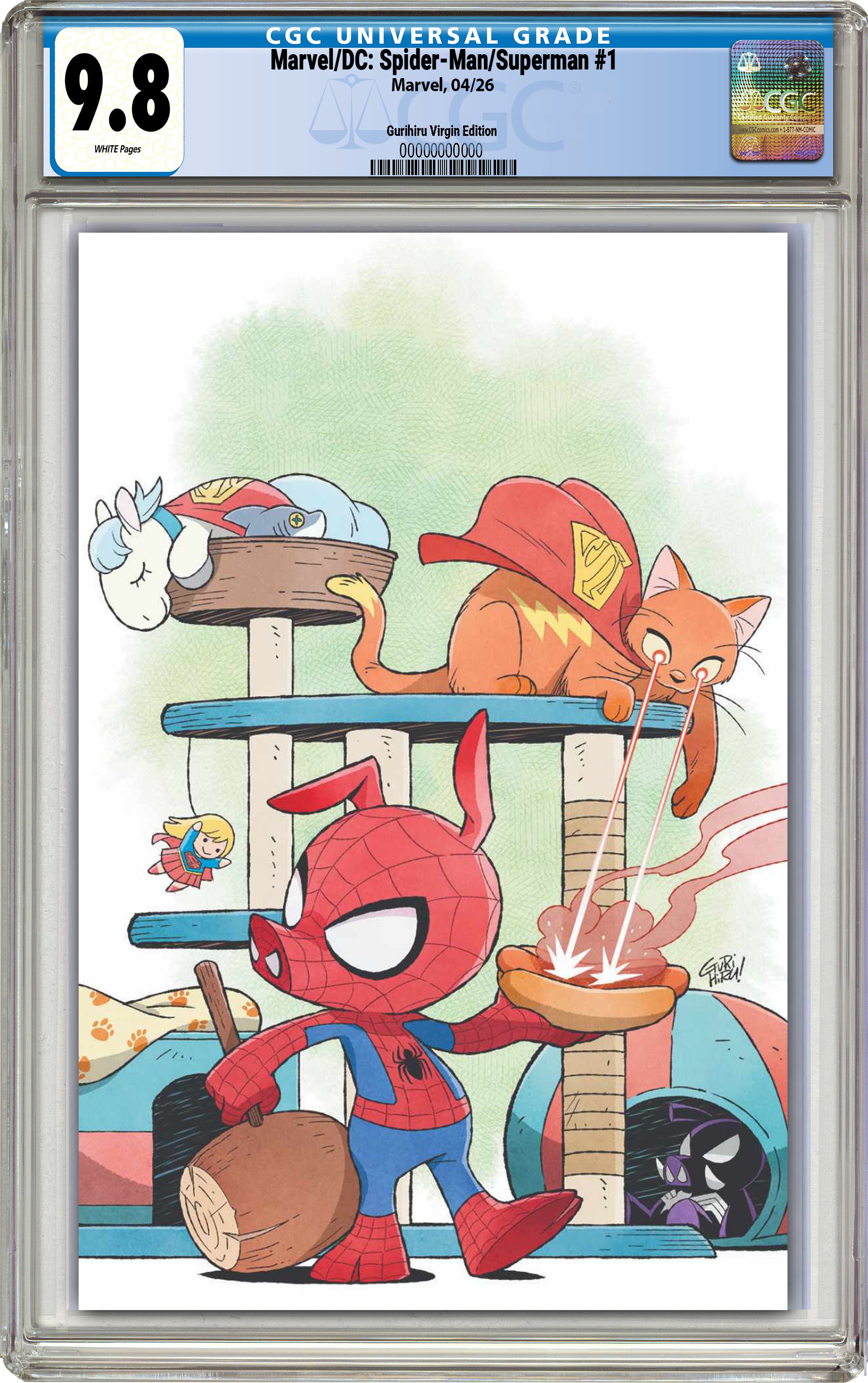 MARVEL/DC: SPIDER-MAN/SUPERMAN #1 GURIHIRU EXCLUSIVE VARIANT COVERS [04-22-26]