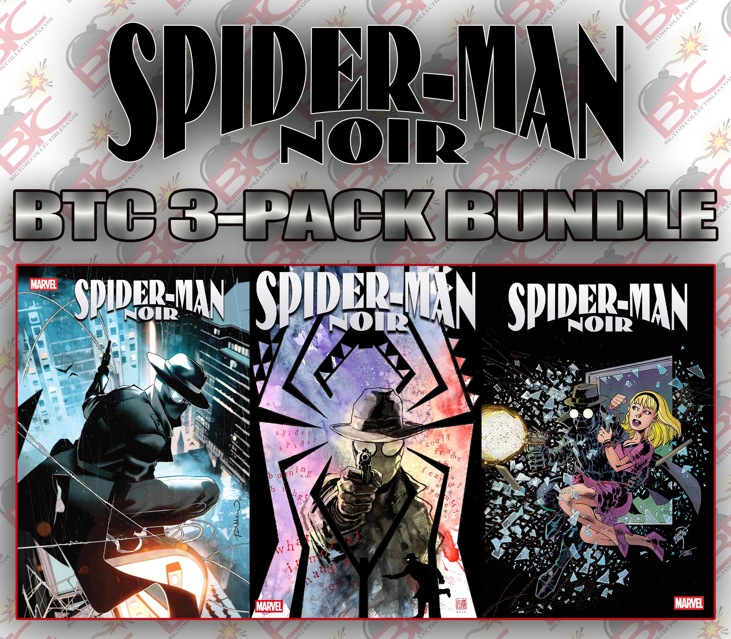 SPIDER-MAN NOIR #1 3-PACK BUNDLE 10-01-25