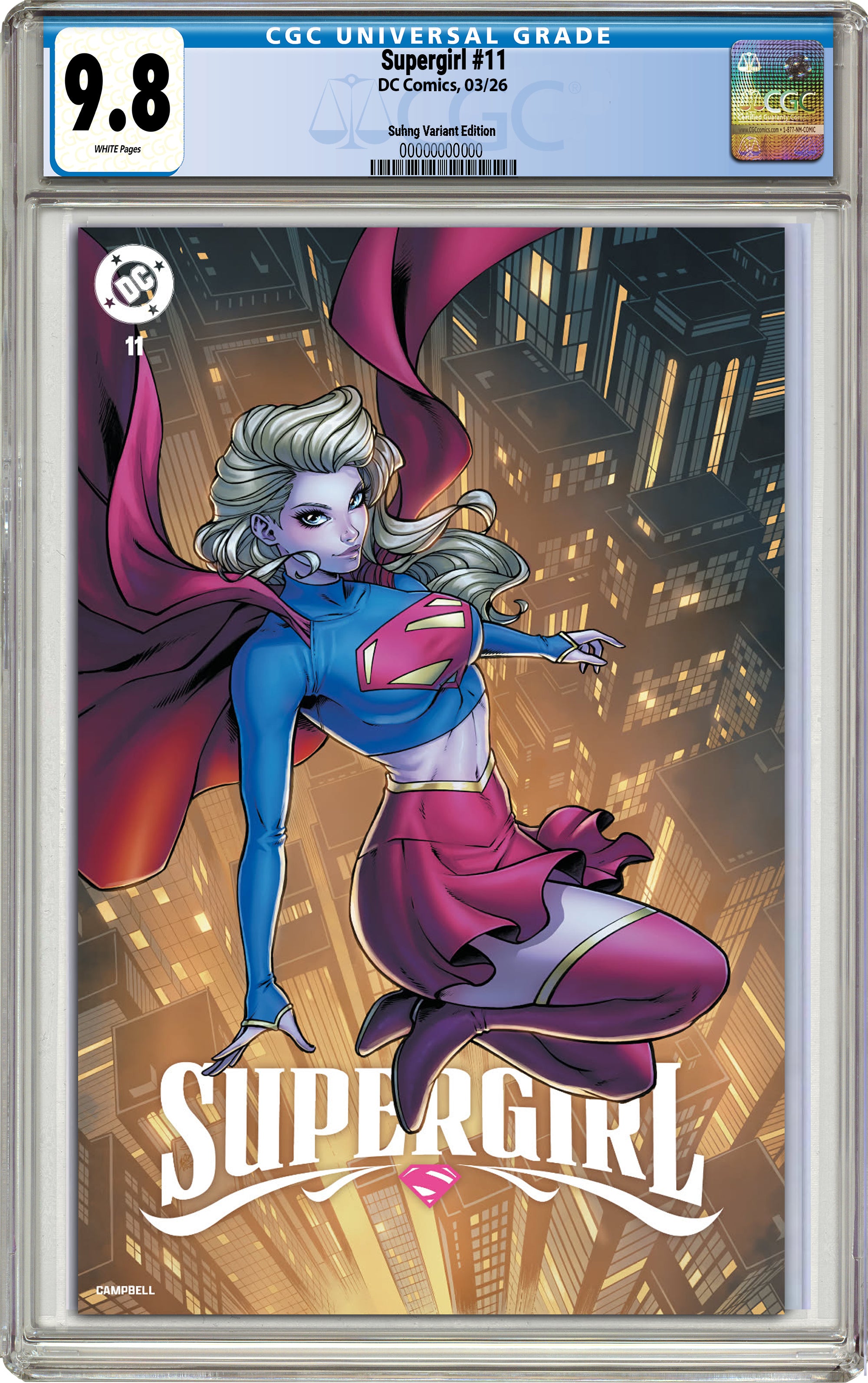 SUPERGIRL #11 SORAH SUHNG EXCLUSIVE VARIANT COVERS [03-18-26]