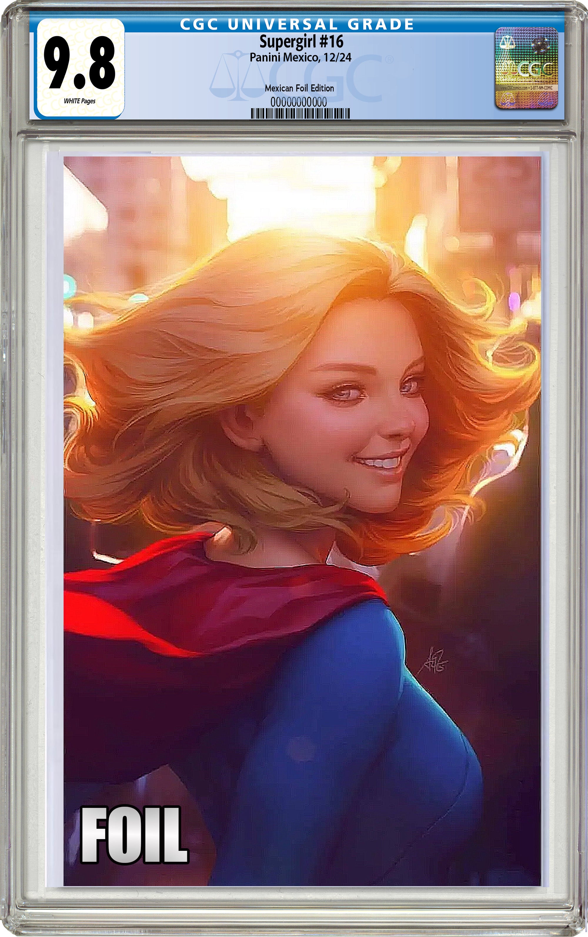 SUPERGIRL #16 ARTGERM FOIL EDITION OPTIONS