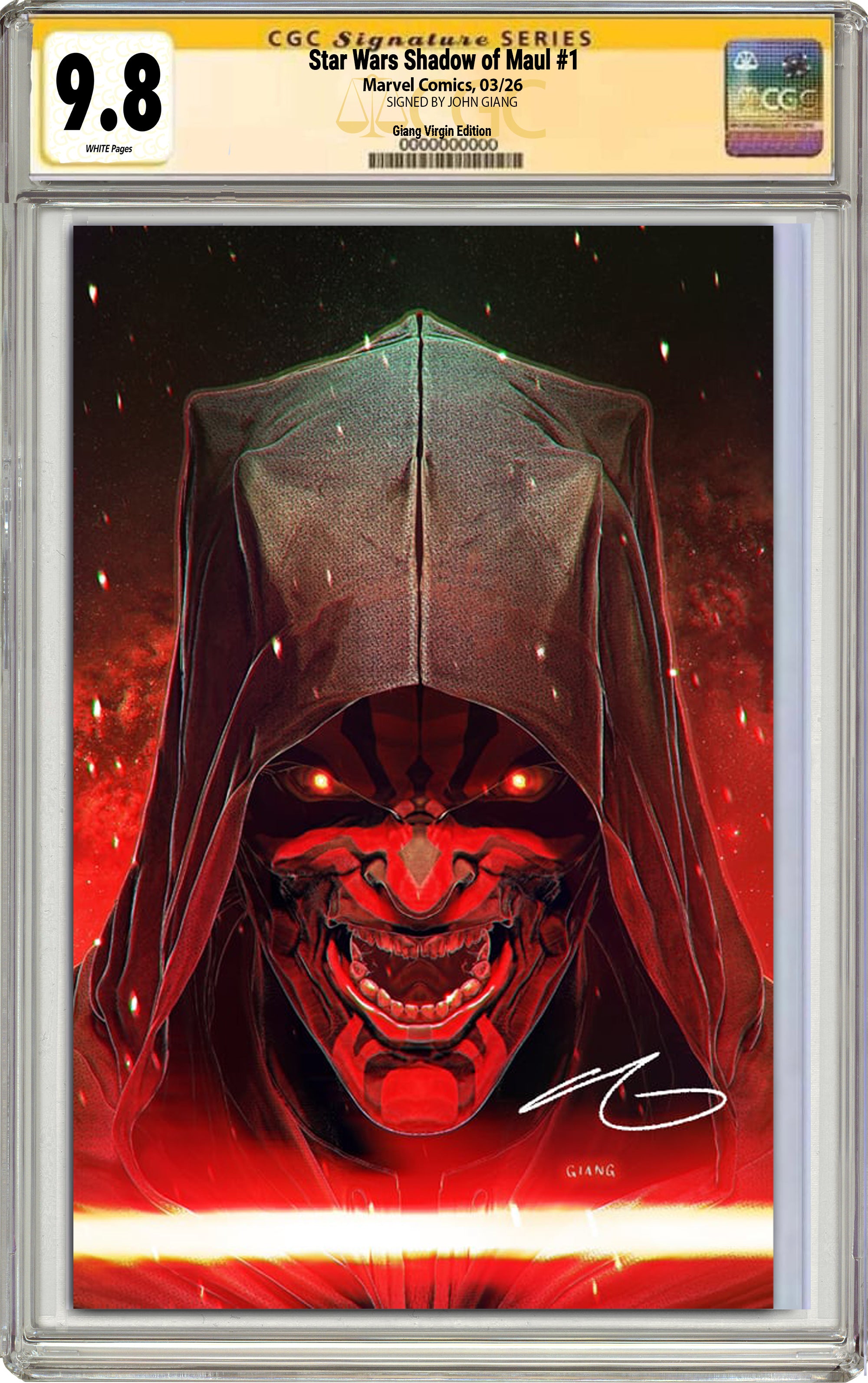 STAR WARS SHADOW OF MAUL #1 JOHN GIANG MEGACON EXCLUSIVE VARIANT EDITION [03-04-26 ]