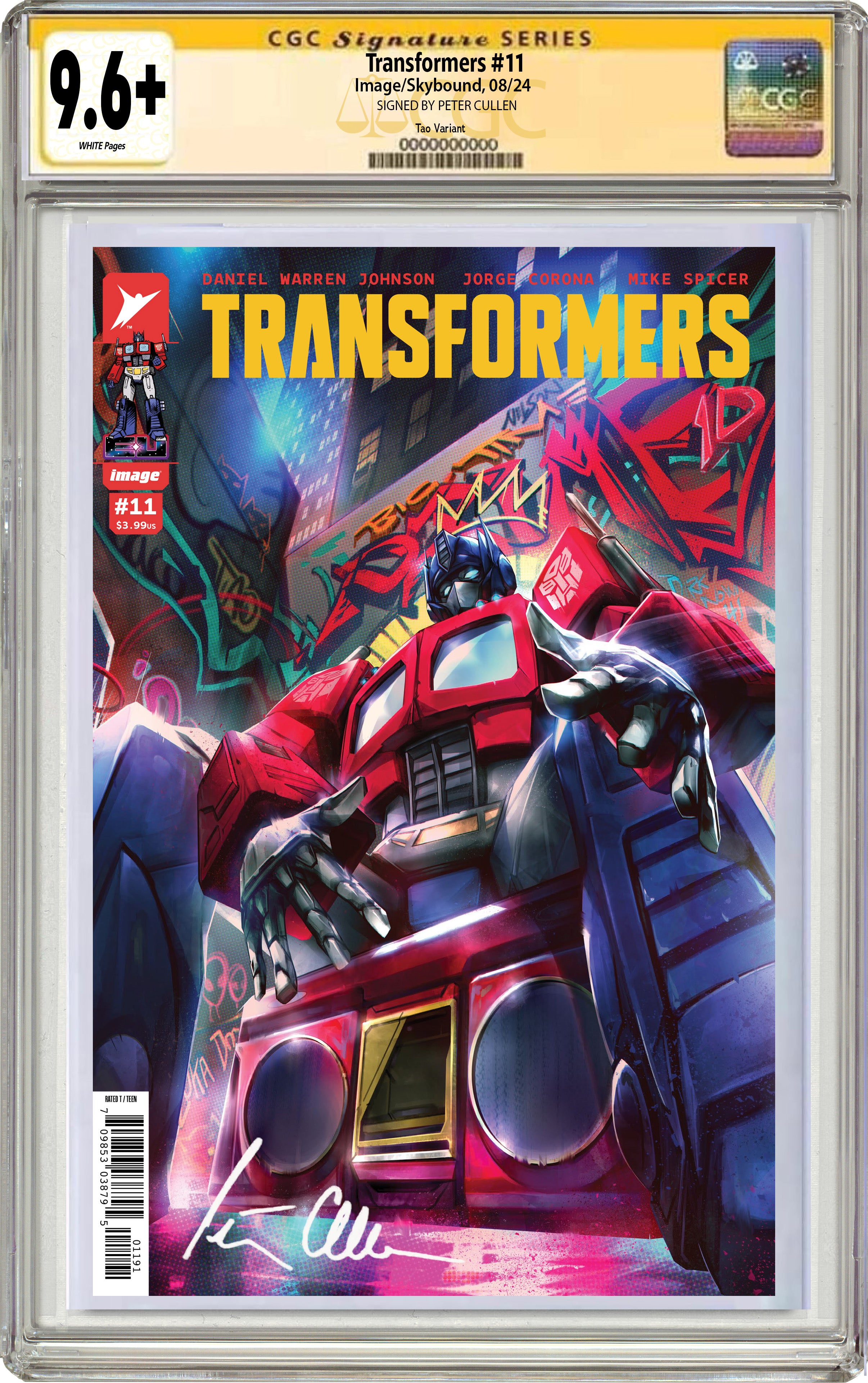 TRANSFORMERS #11 IVAN TAO EXCLUSIVE HIP HOP VARIANT 08-14-24