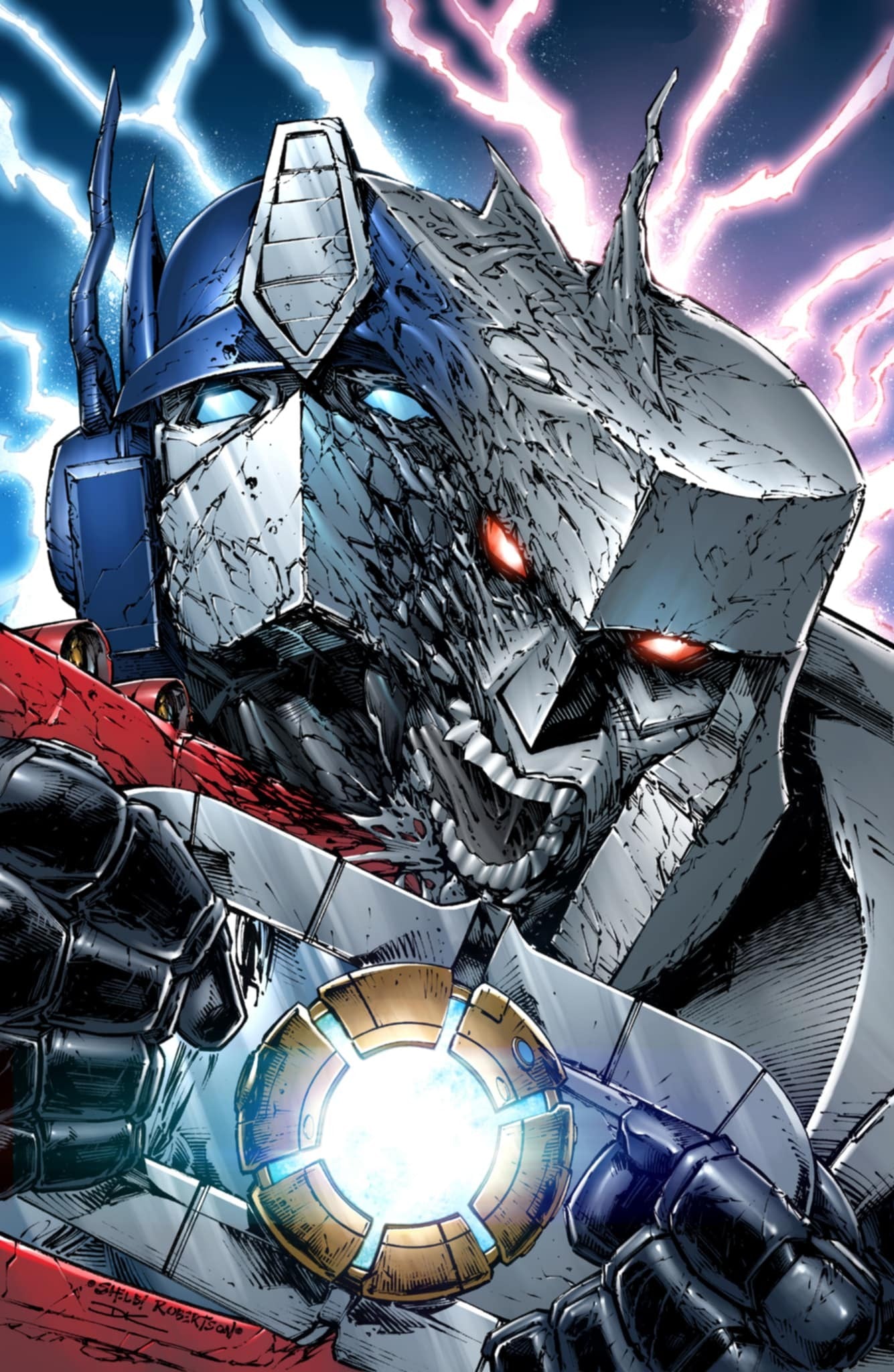 TRANSFORMERS #25 SHELBY ROBINSON NYCC EXCLUSIVE FOIL EDITION (I18)