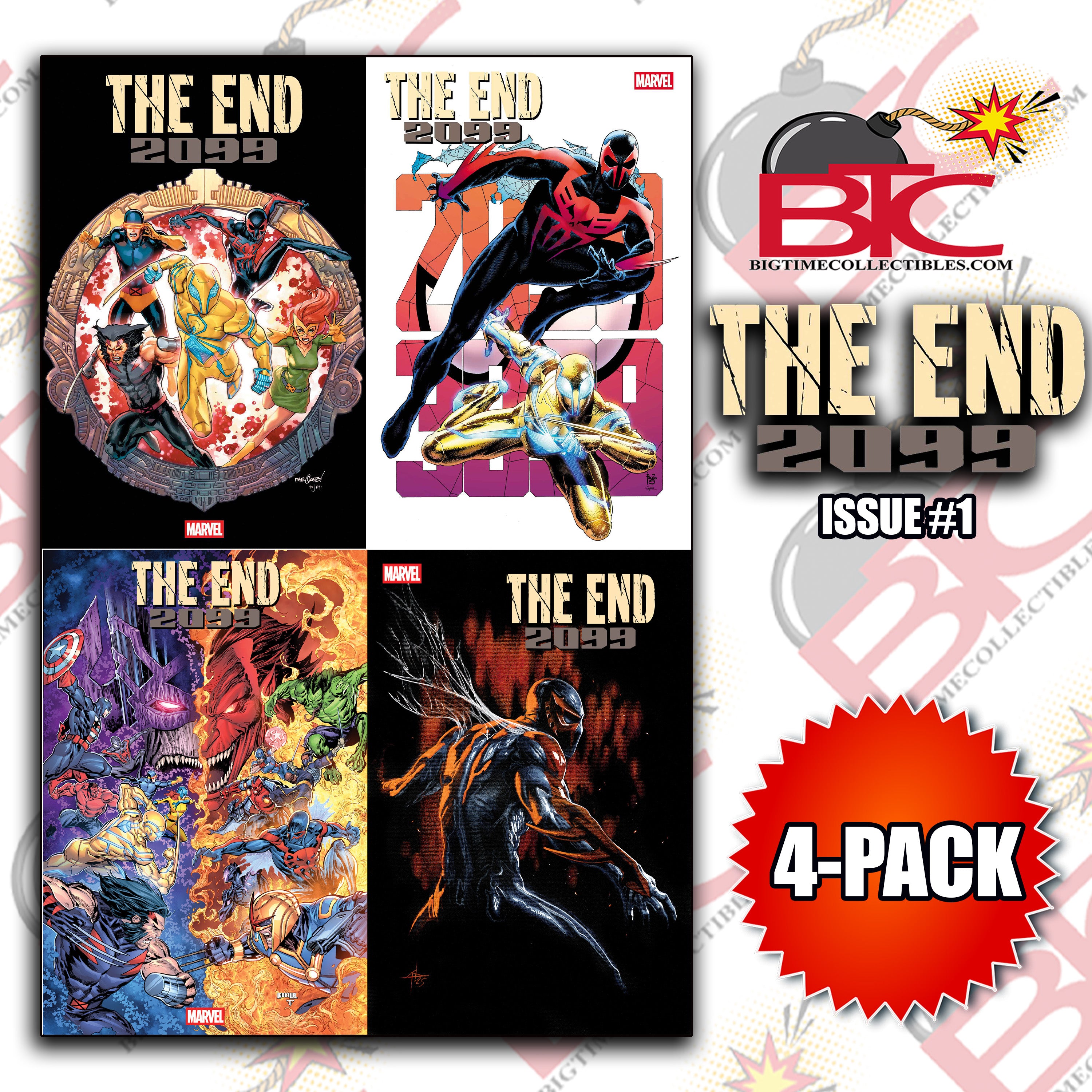 THE END 2099 #1 4-PACK BUNDLE-- [Expected In Stock Date : 12-10-25]