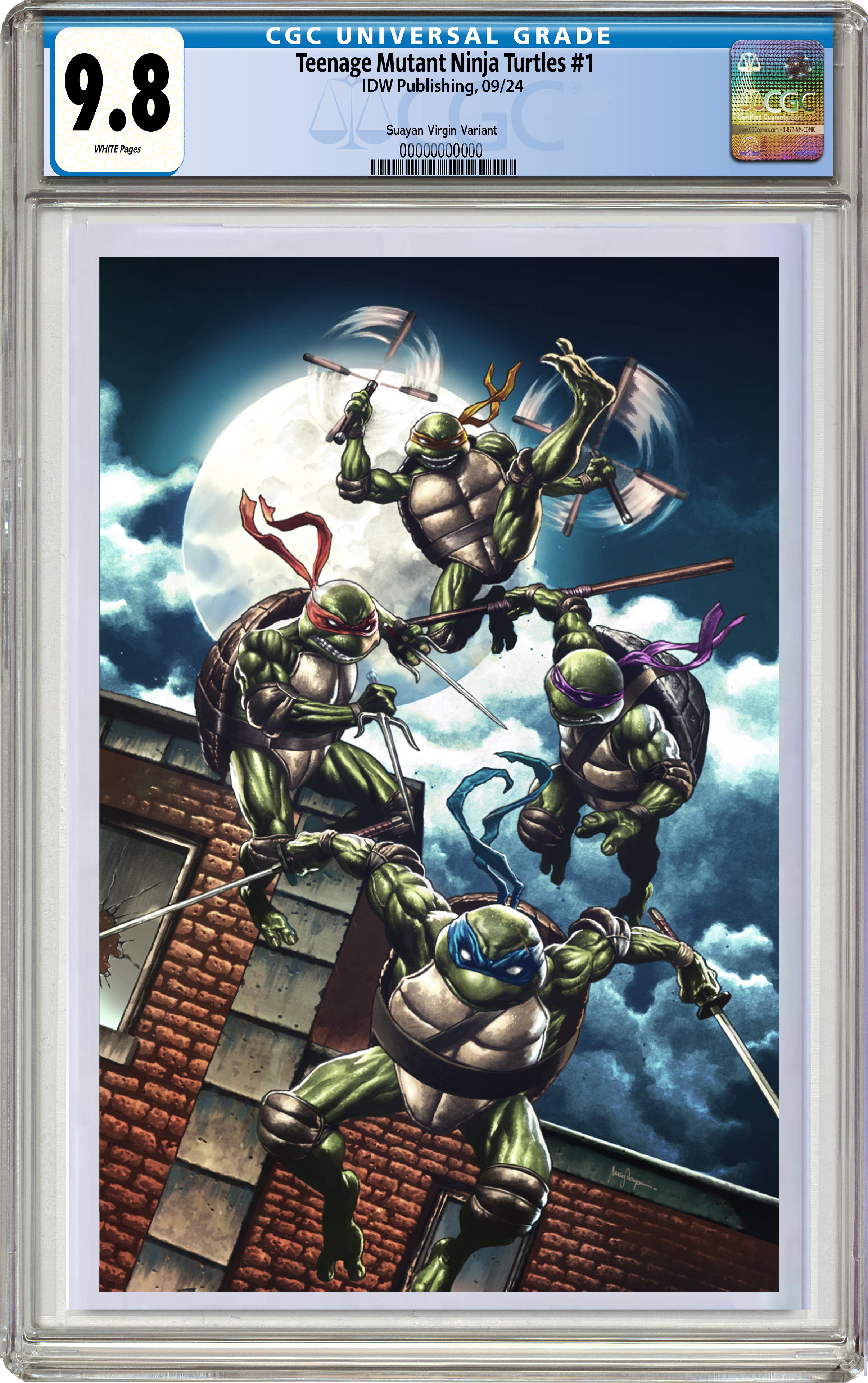 Teenage Mutant Ninja Turtles (2024) #1 MICO SUAYAN EXCLUSIVE VARIANT OPTIONS - 07-24-24