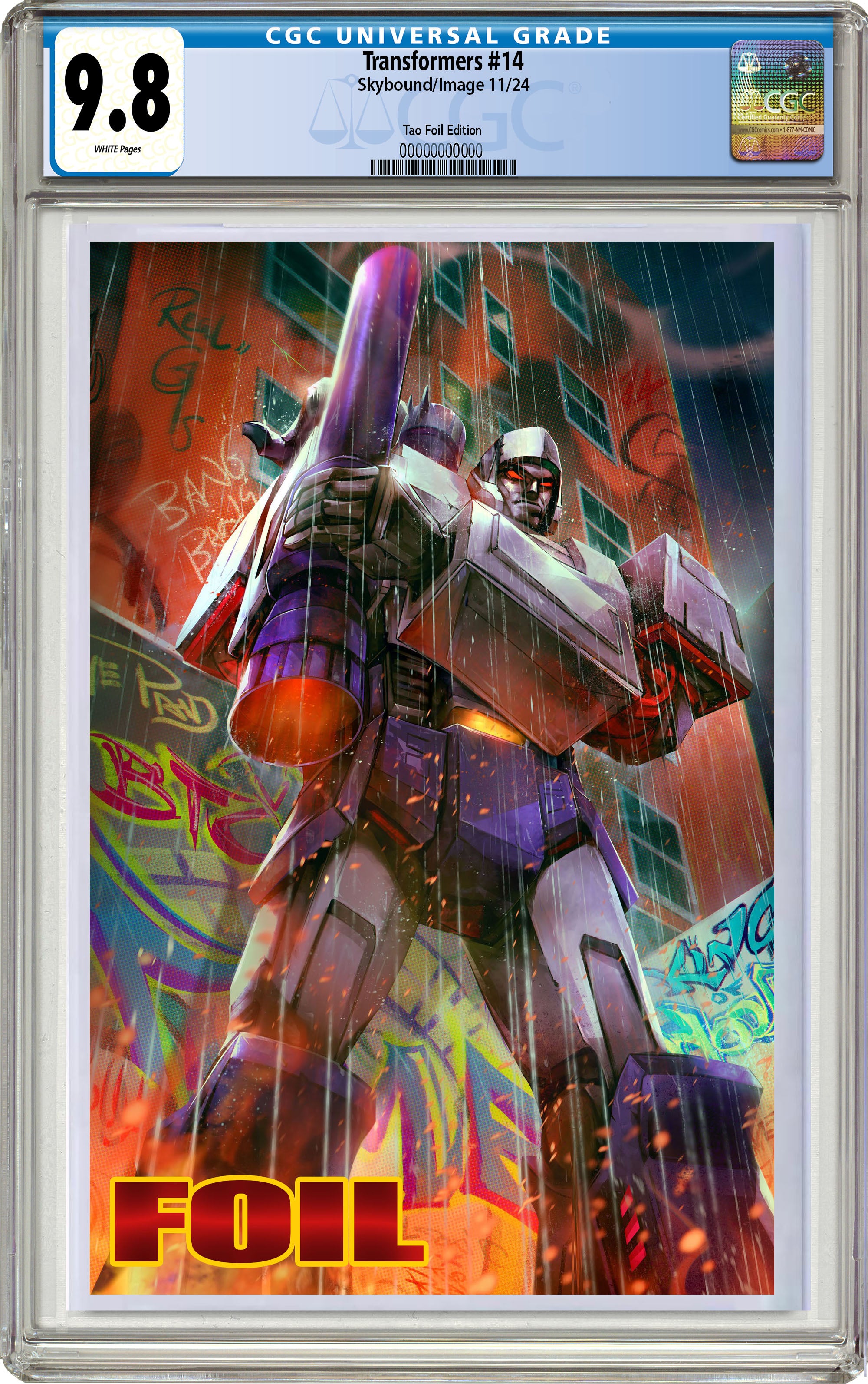 TRANSFORMERS #14 IVAN TAO MEGACON FOIL EDITION OPTIONS