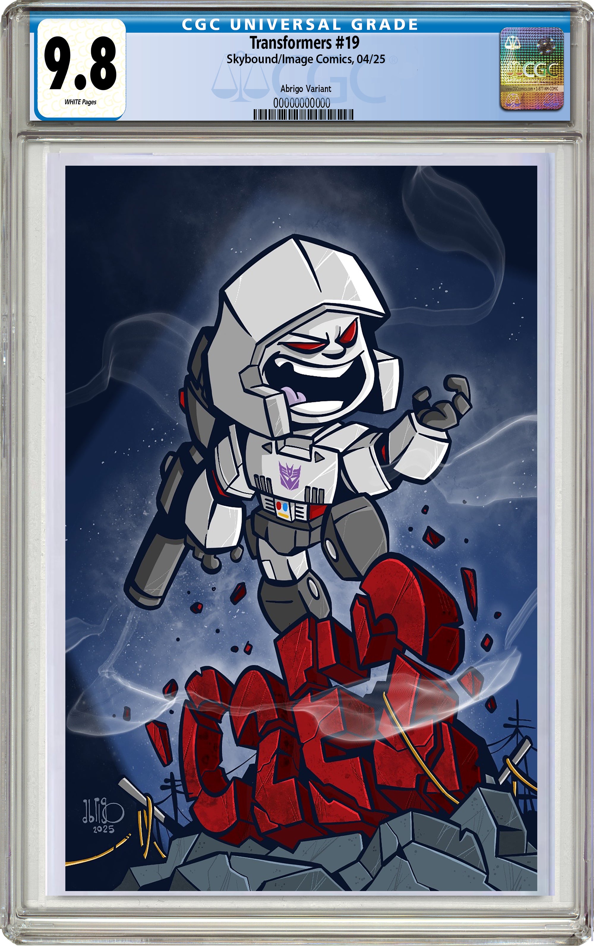 TRANSFORMERS #19 FREELY ABRIGO C2E2 EXCLUSIVE FOIL EDITION