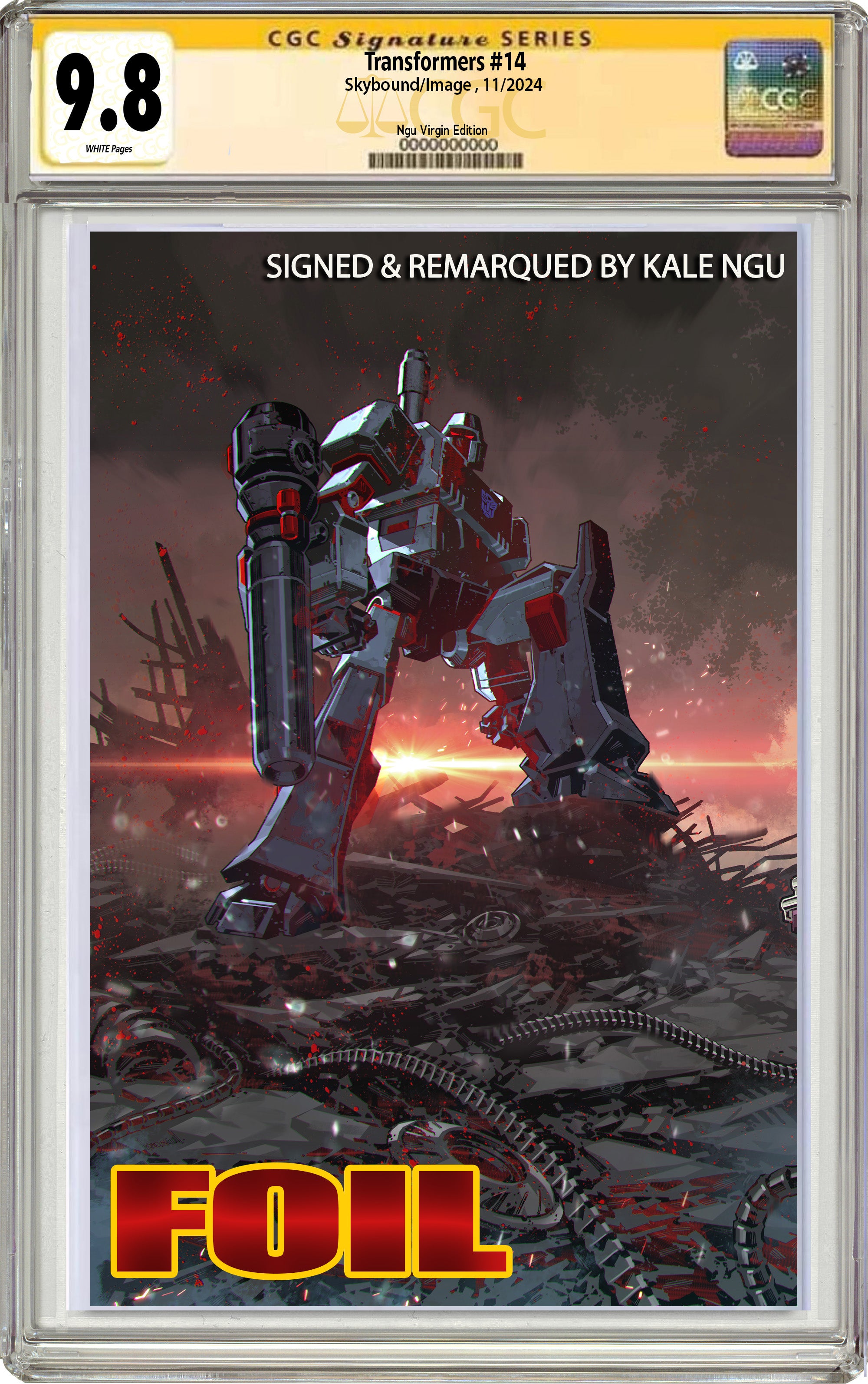 TRANSFORMERS #14 KAEL NGU MEGACON FOIL EDITION OPTIONS