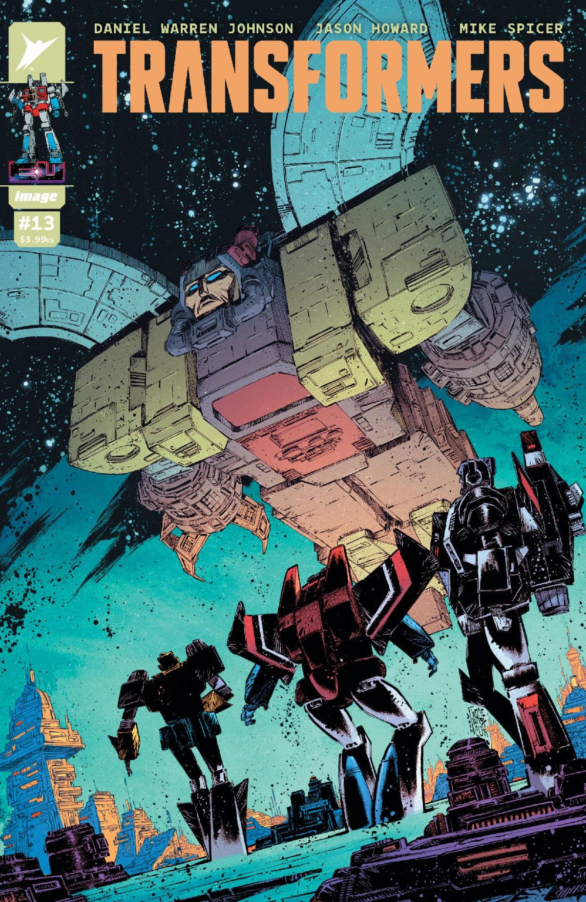 TRANSFORMERS #13 CVR B JORGE CORONA & MIKE SPICER VAR -- [Expected In Stock Date : 10-09-24]