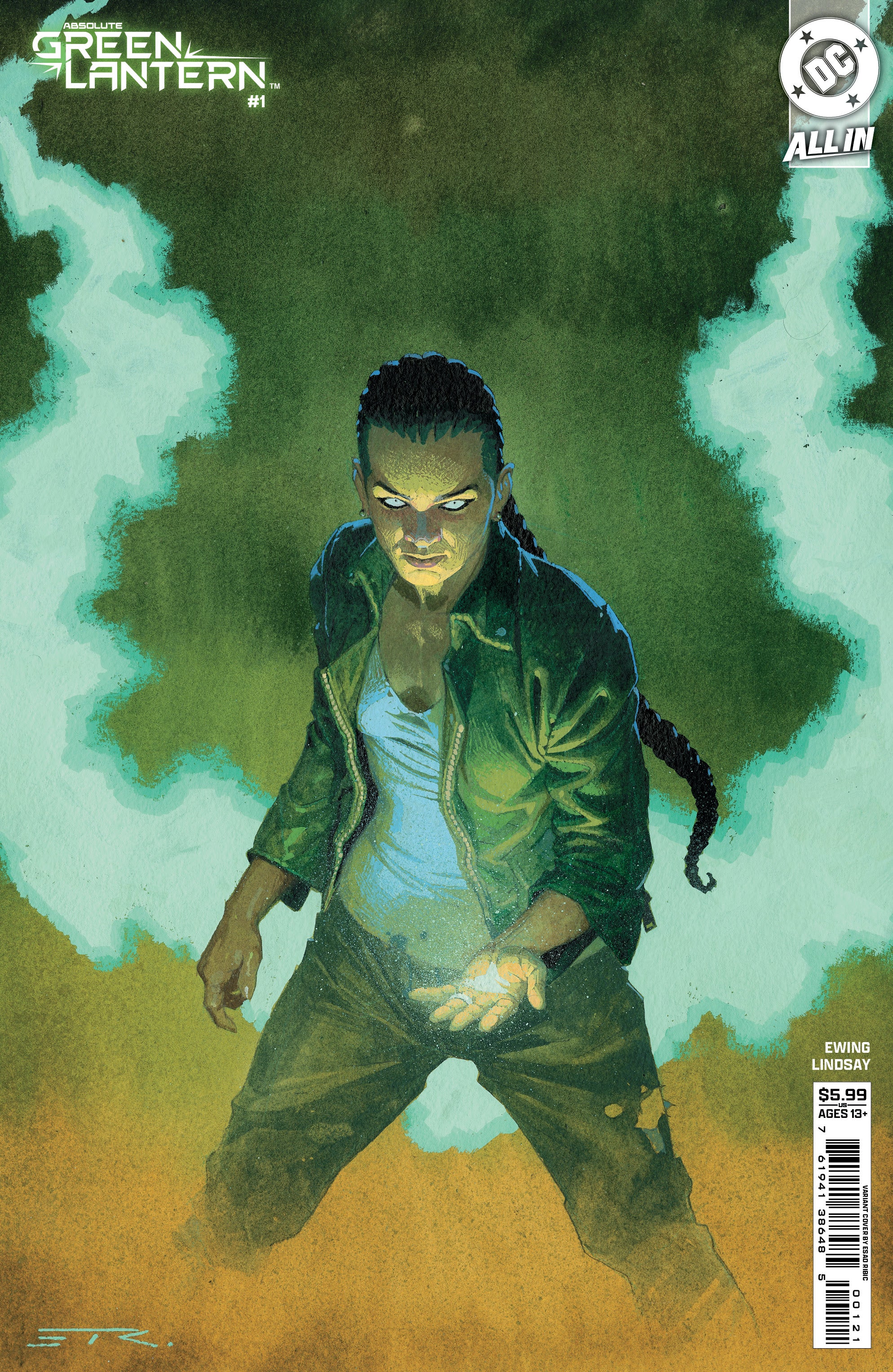 ABSOLUTE GREEN LANTERN #1 CVR C ESAD RIBIC CARD STOCK VAR  -- [Expected In Stock Date : 04-02-25]