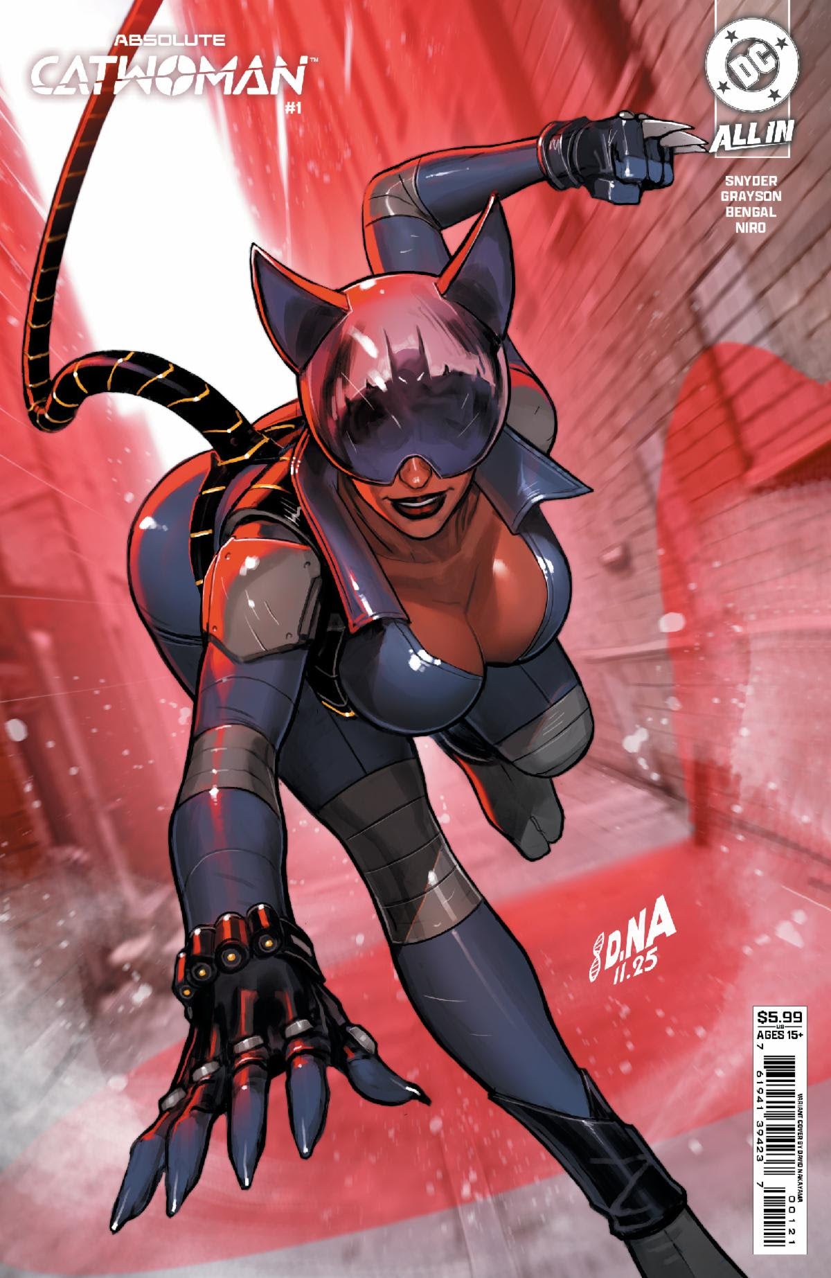 ABSOLUTE CATWOMAN #1 (OF 6) CVR B DAVID NAKAYAMA CARD STOCK VAR -- [Expected In Stock Date : 06-10-26]