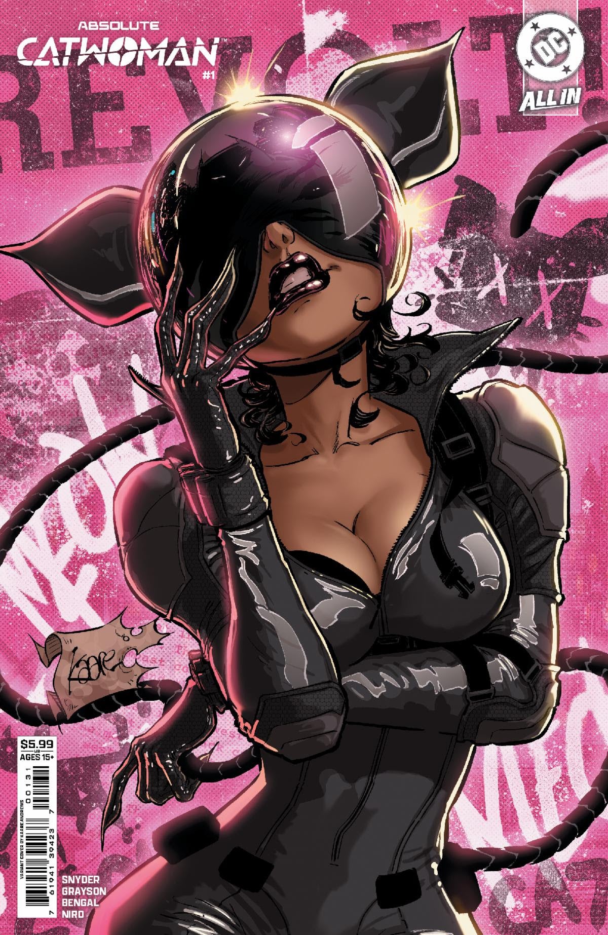 ABSOLUTE CATWOMAN #1 (OF 6) CVR C KAARE ANDREWS CARD STOCK VAR -- [Expected In Stock Date : 06-10-26]