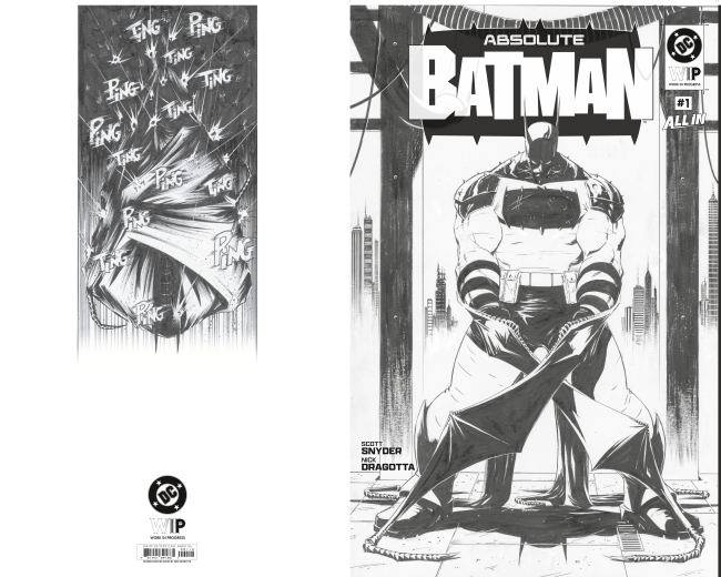 DC W.I.P. ABSOLUTE BATMAN #1 Second Printing Cvr A Nick Dragotta 12-02-26