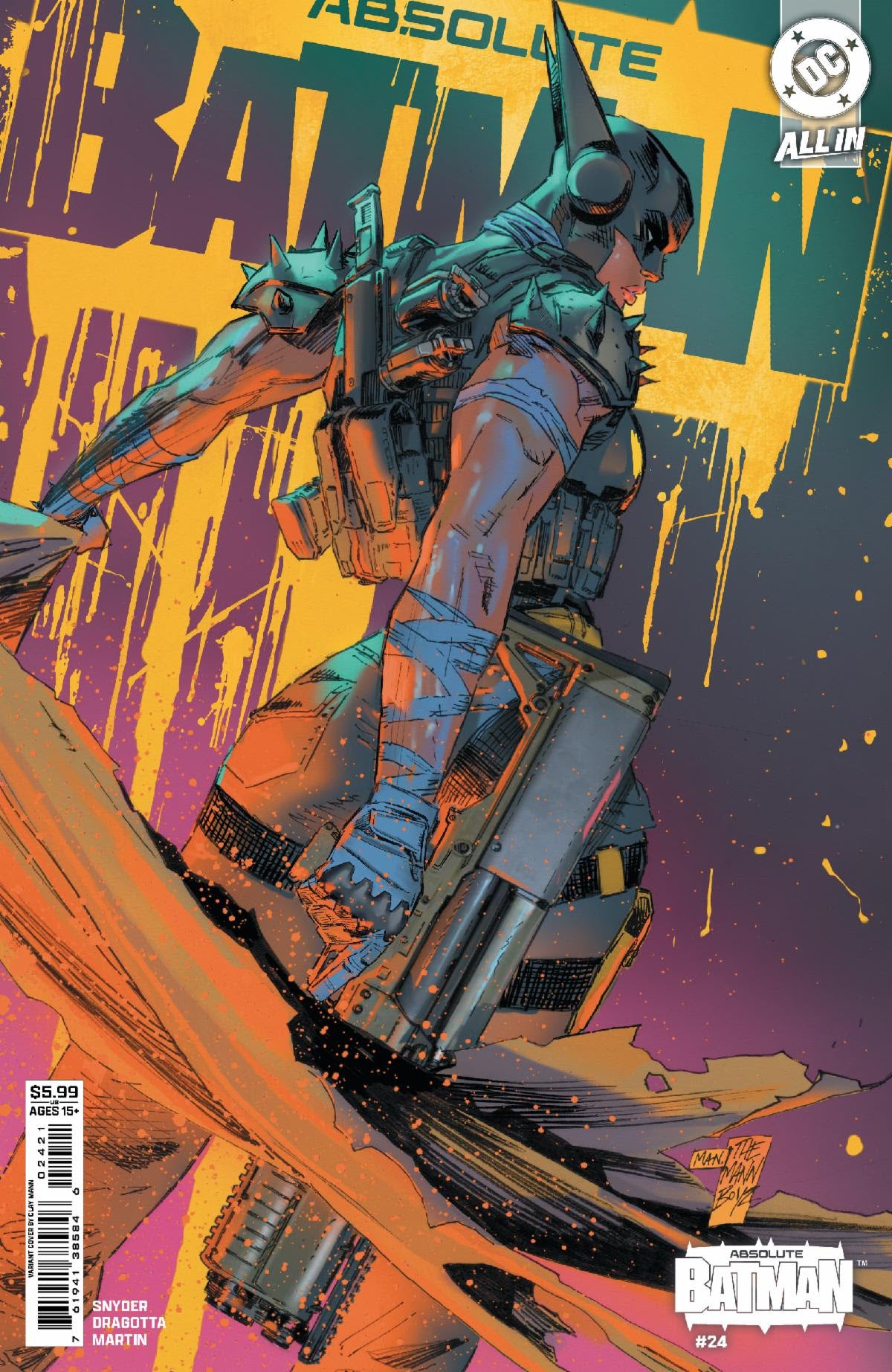 ABSOLUTE BATMAN #24 CVR B CLAY MANN CARD STOCK VAR -- [9/23/2026]