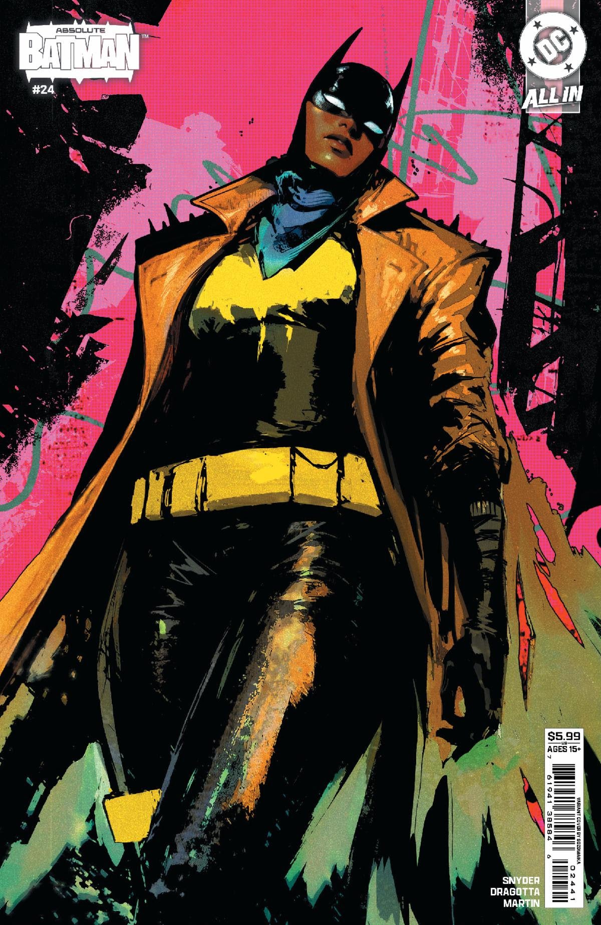 ABSOLUTE BATMAN #24 CVR D SOZOMAIKA CARD STOCK VAR -- [9/23/2026]