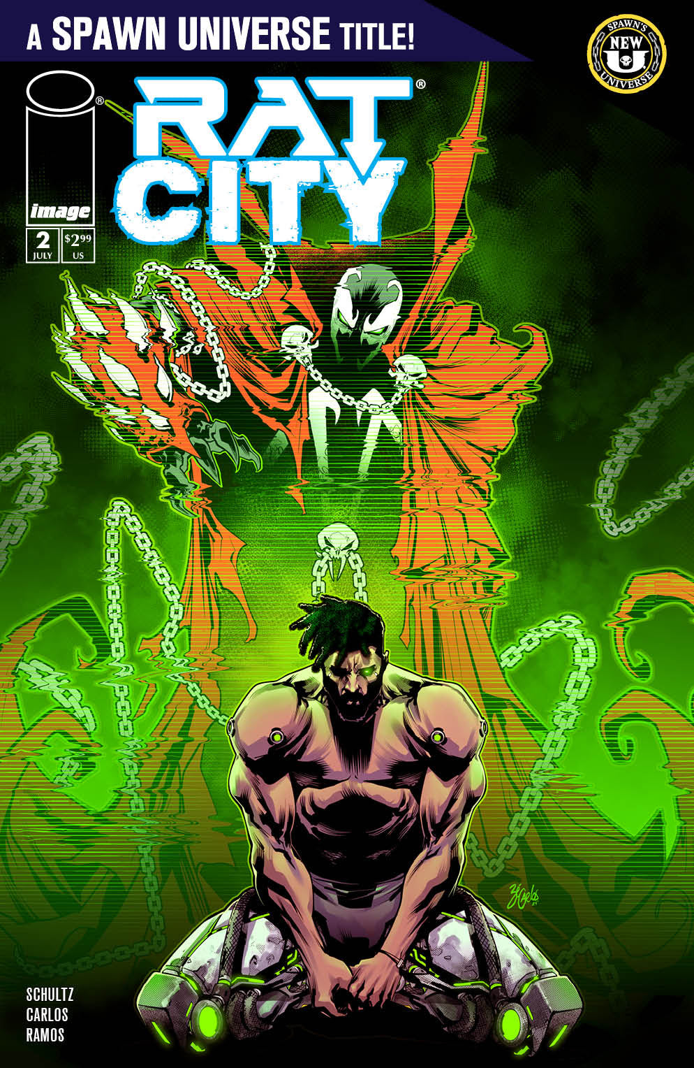 SPAWN RAT CITY #2 Second Printing 07-24-24