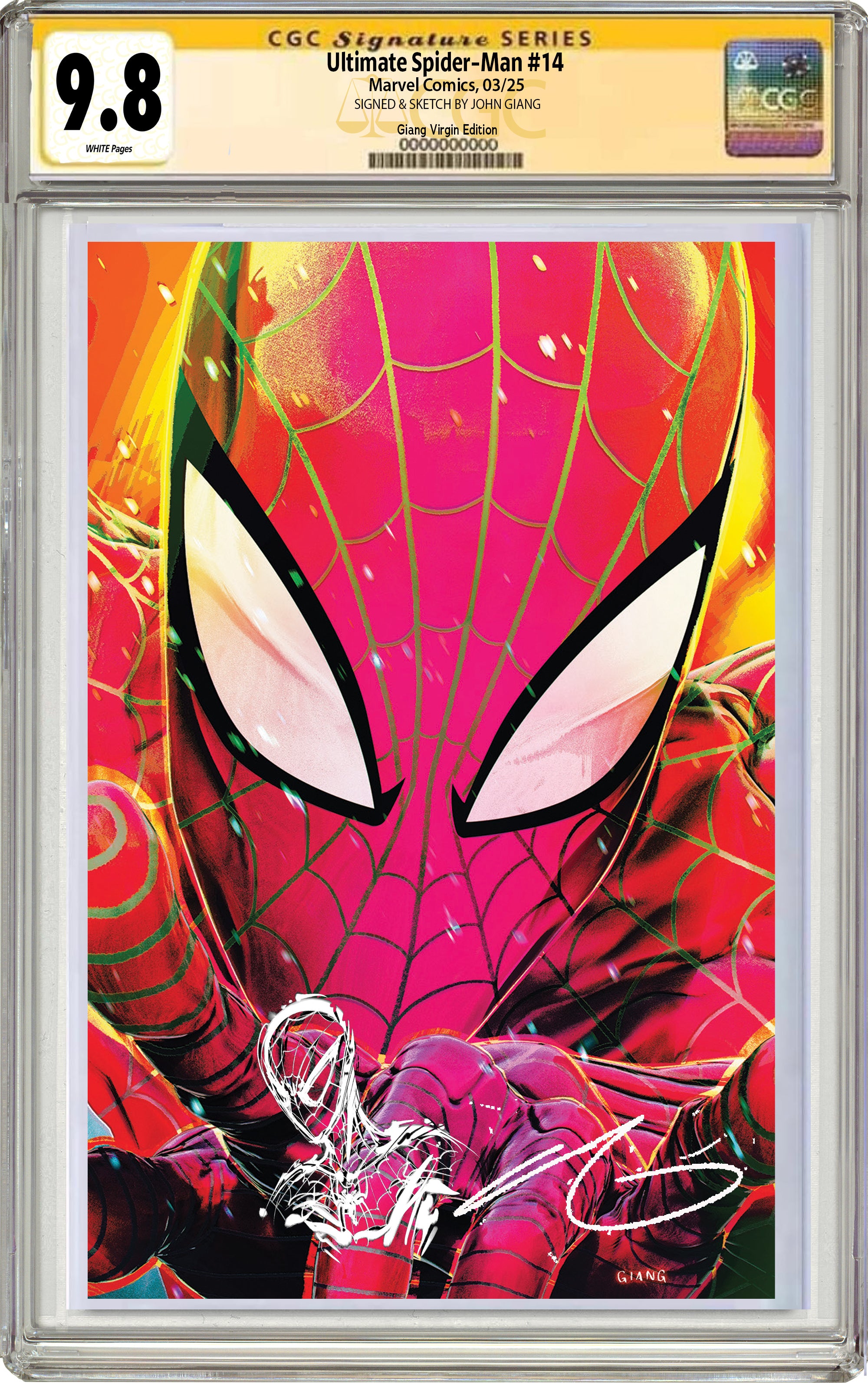 ULTIMATE SPIDER-MAN #14 JOHN GIANG EXCLUSIVE VARIANT COVERS 02-26-25