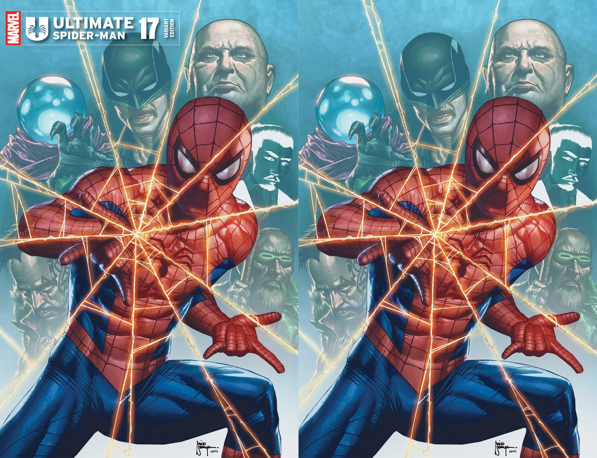 ULTIMATE SPIDER-MAN #17 MICO SUAYAN FANEXPO DALLAS EXCLUSIVE VARIANT COVERS