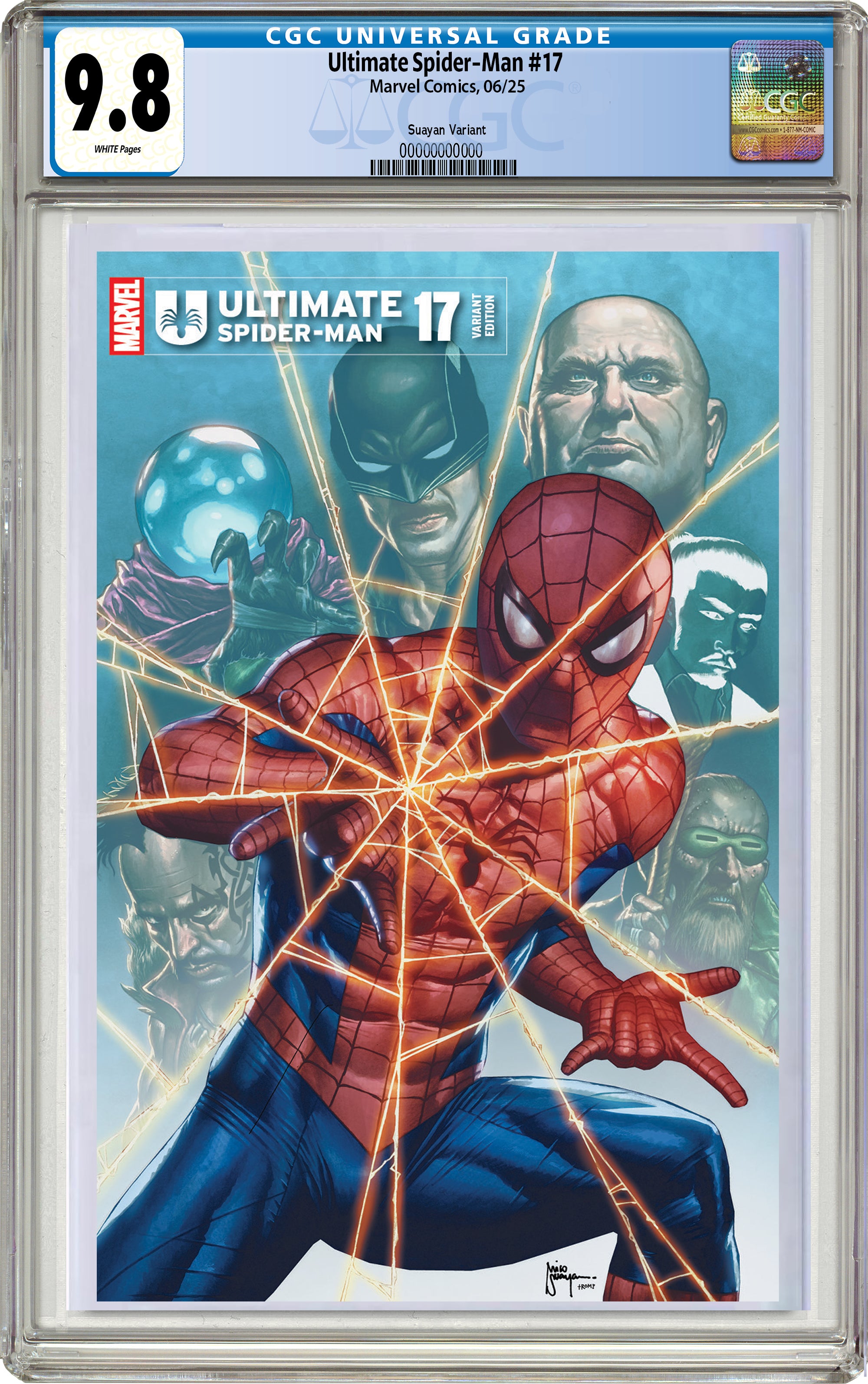 ULTIMATE SPIDER-MAN #17 MICO SUAYAN FANEXPO DALLAS EXCLUSIVE VARIANT COVERS