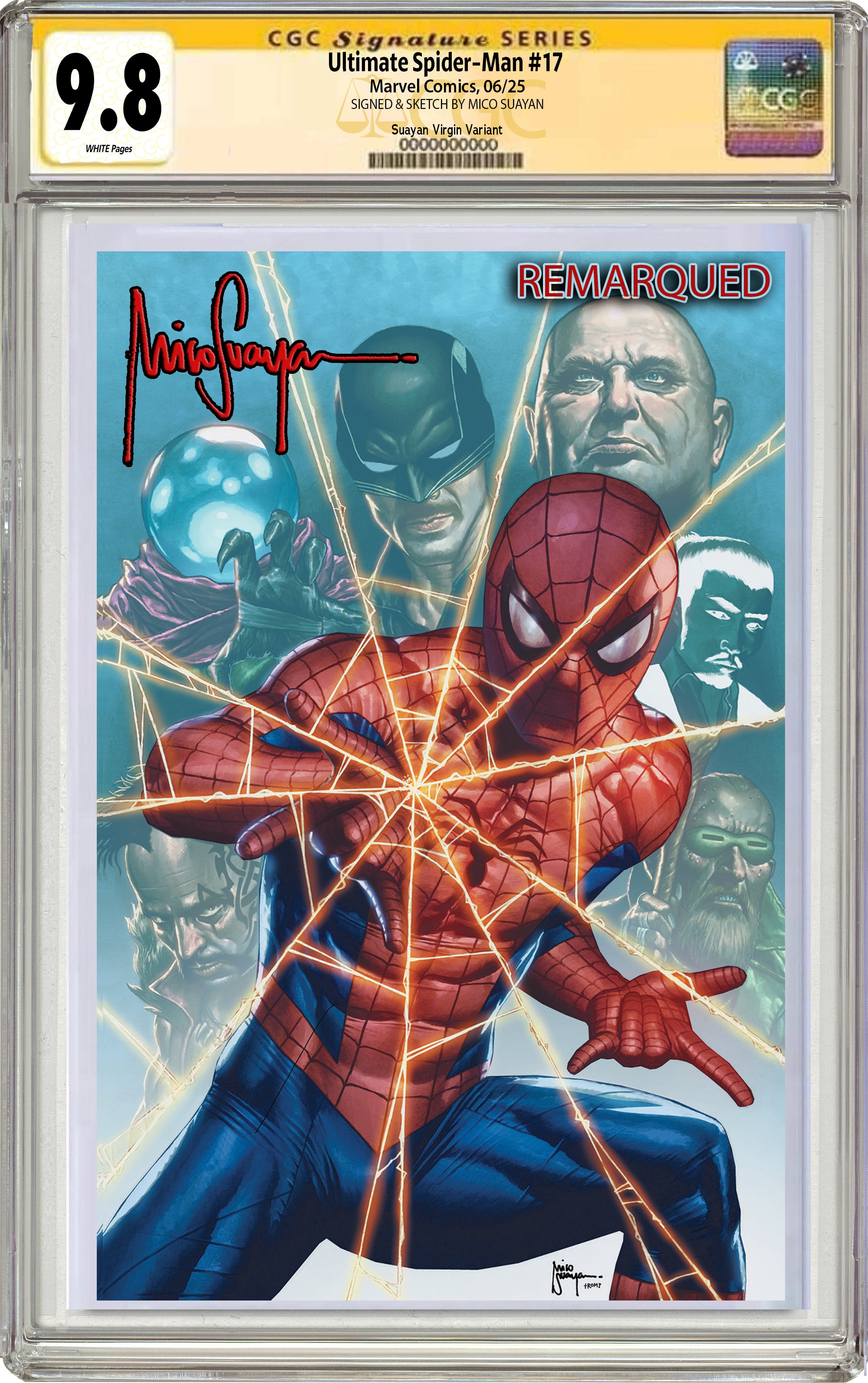 ULTIMATE SPIDER-MAN #17 MICO SUAYAN FANEXPO DALLAS EXCLUSIVE VARIANT COVERS
