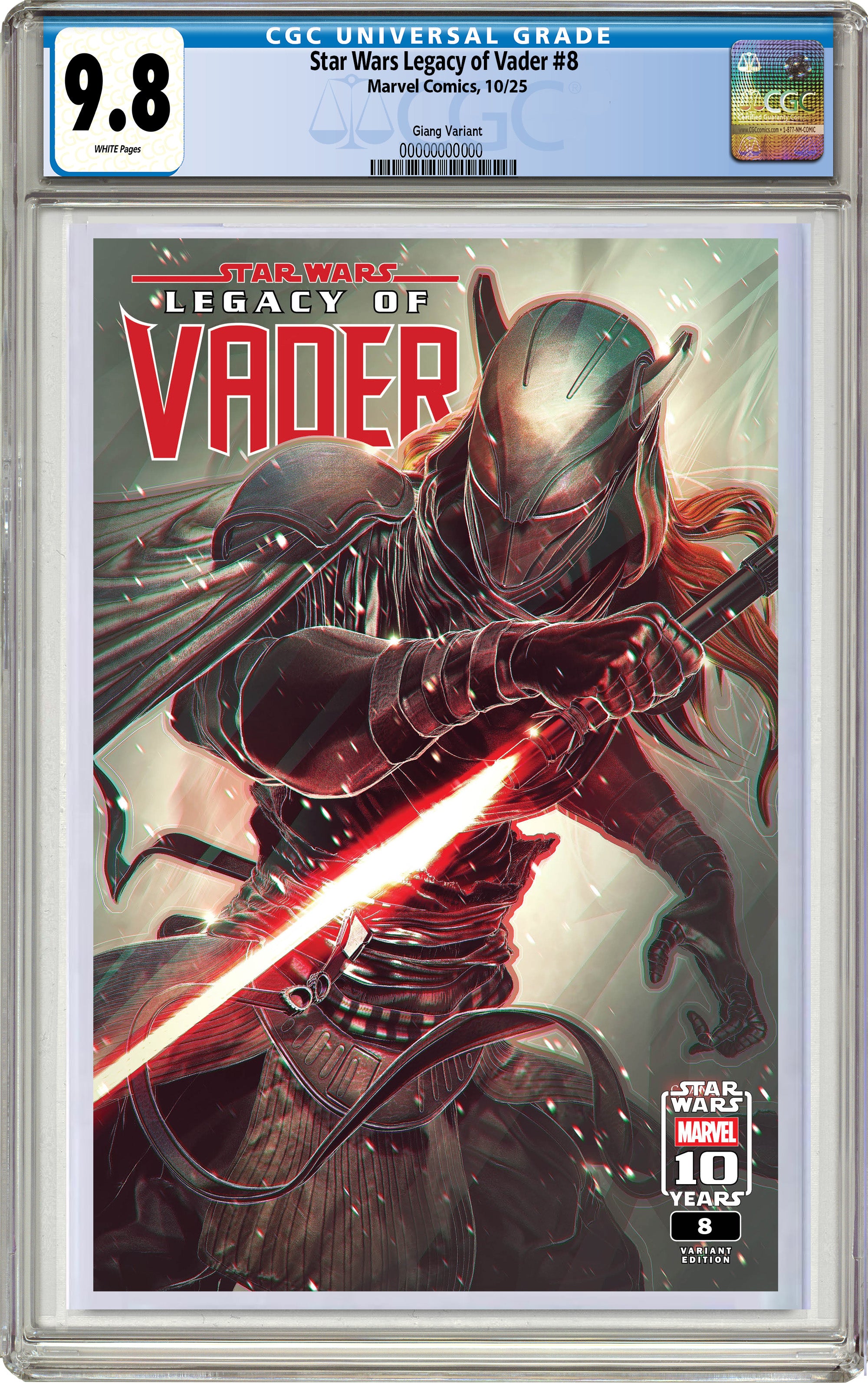 STAR WARS: LEGACY OF VADER #8 JOHN GIANG NYCC EXCLUSIVE EDITION