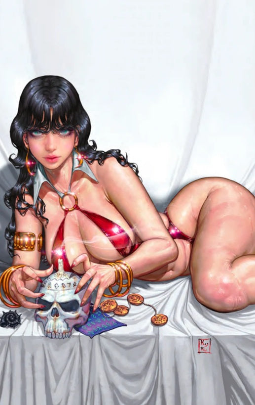 VAMPIRELLA #674 KYUYONG EOM WHITE MEGACON EXCLUSIVE VARIANT (I95)