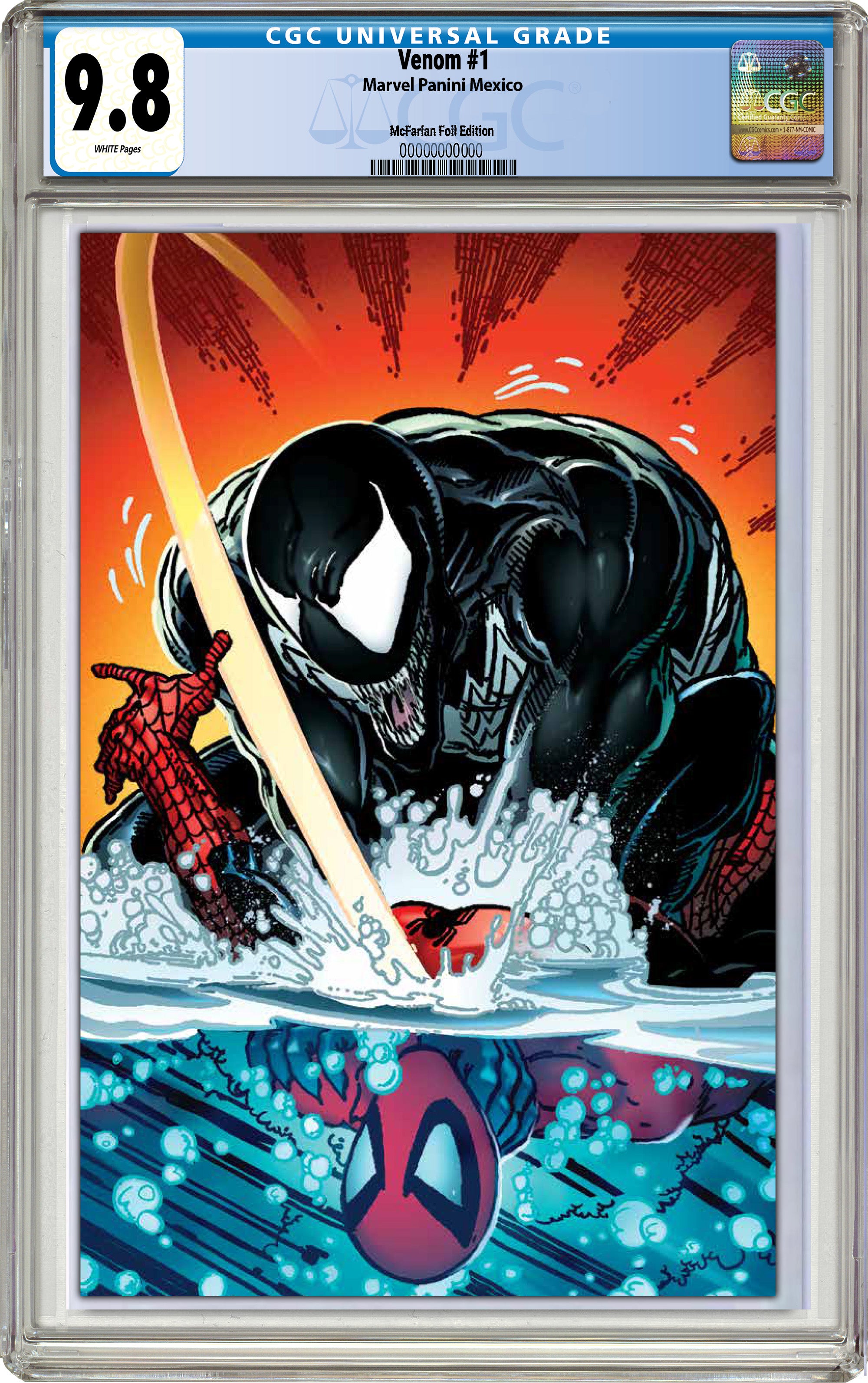 VENOM #1 TODD MCFARLANE MEGACON FOIL EDITION