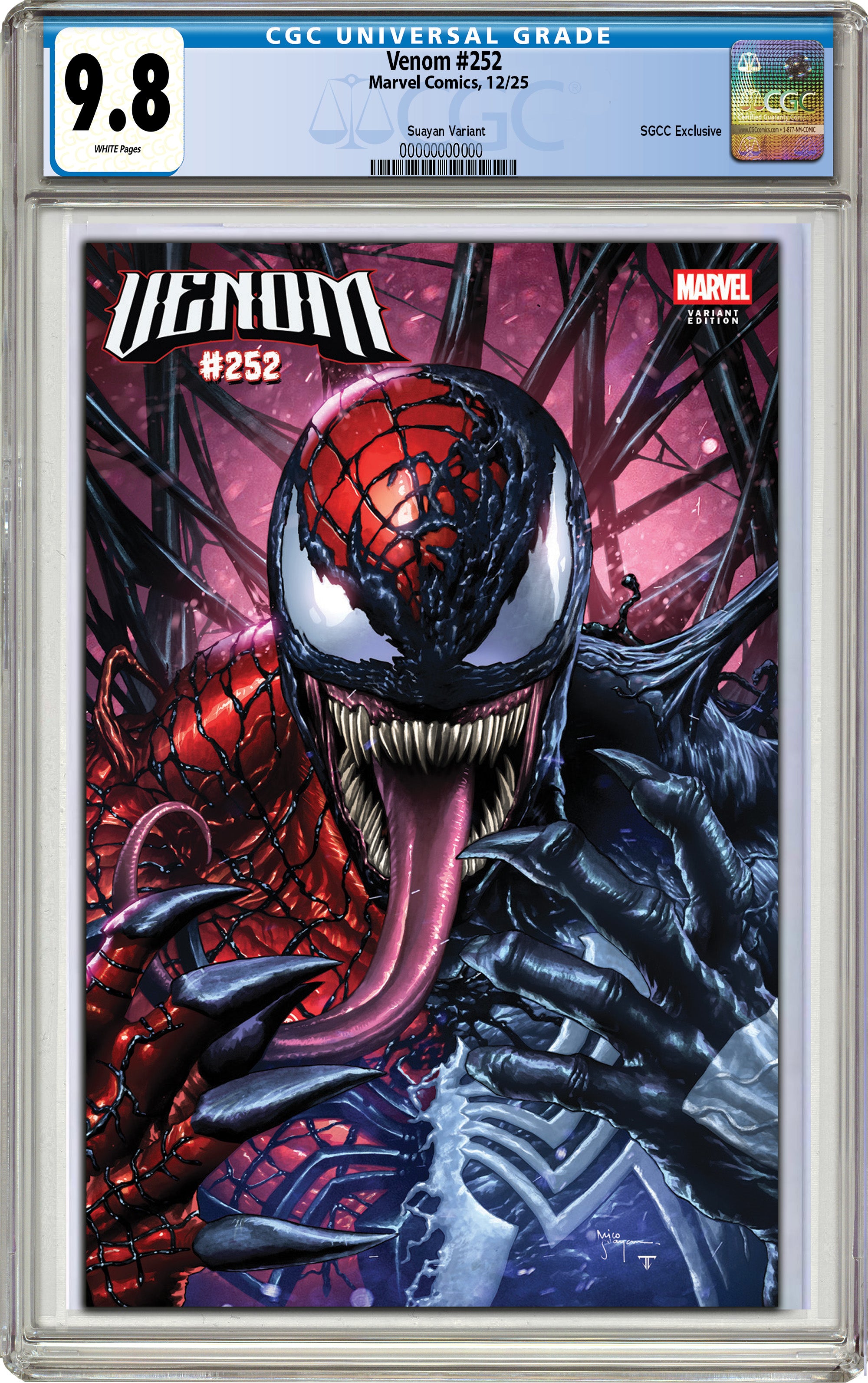 VENOM #252 MICO SUAYAN SGCC EXCLUSIVE VARIANT COVERS [12-03-25]
