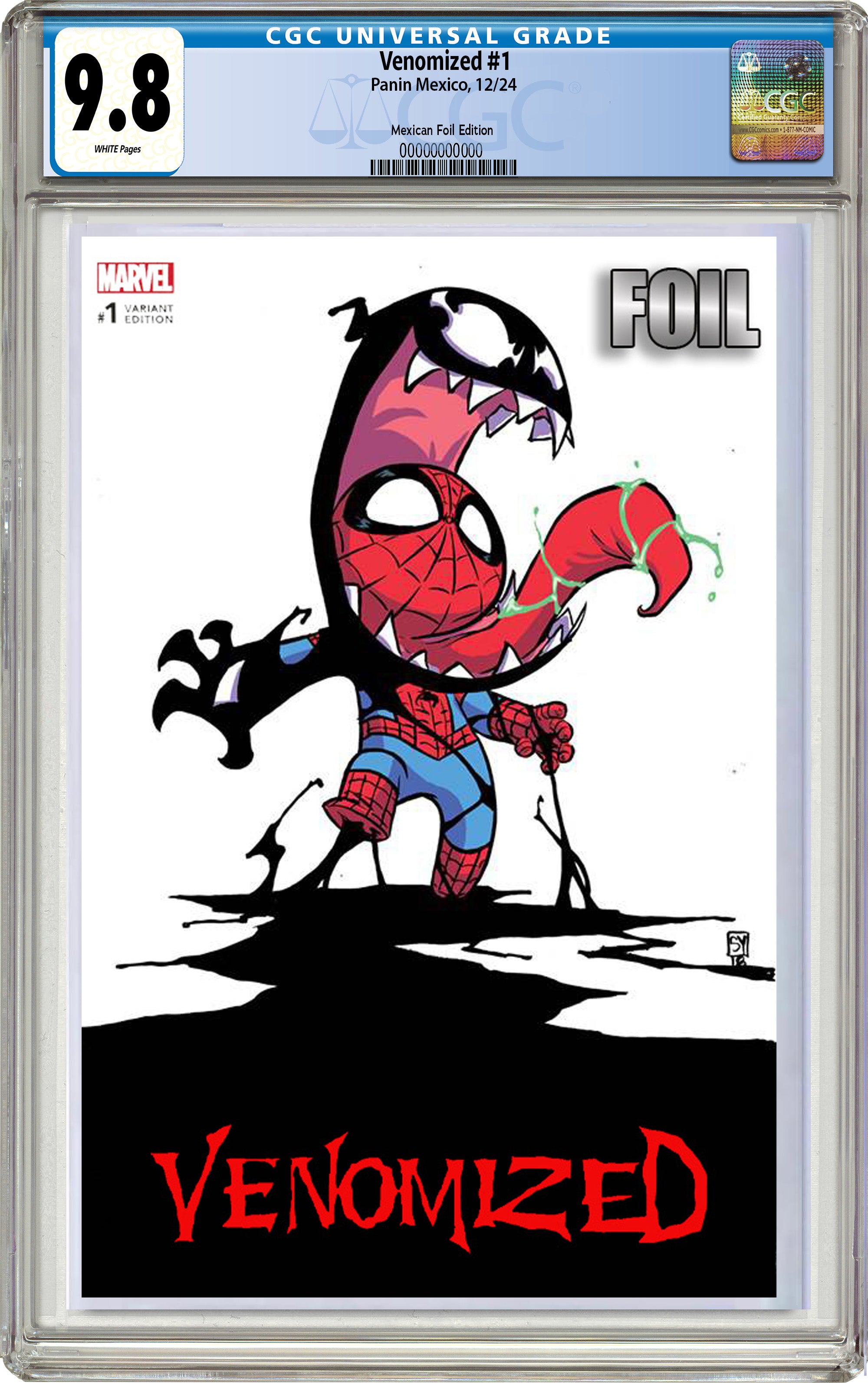 VENOMIZED #1 SKOTTIE YOUNG FOIL EDITION OPTIONS