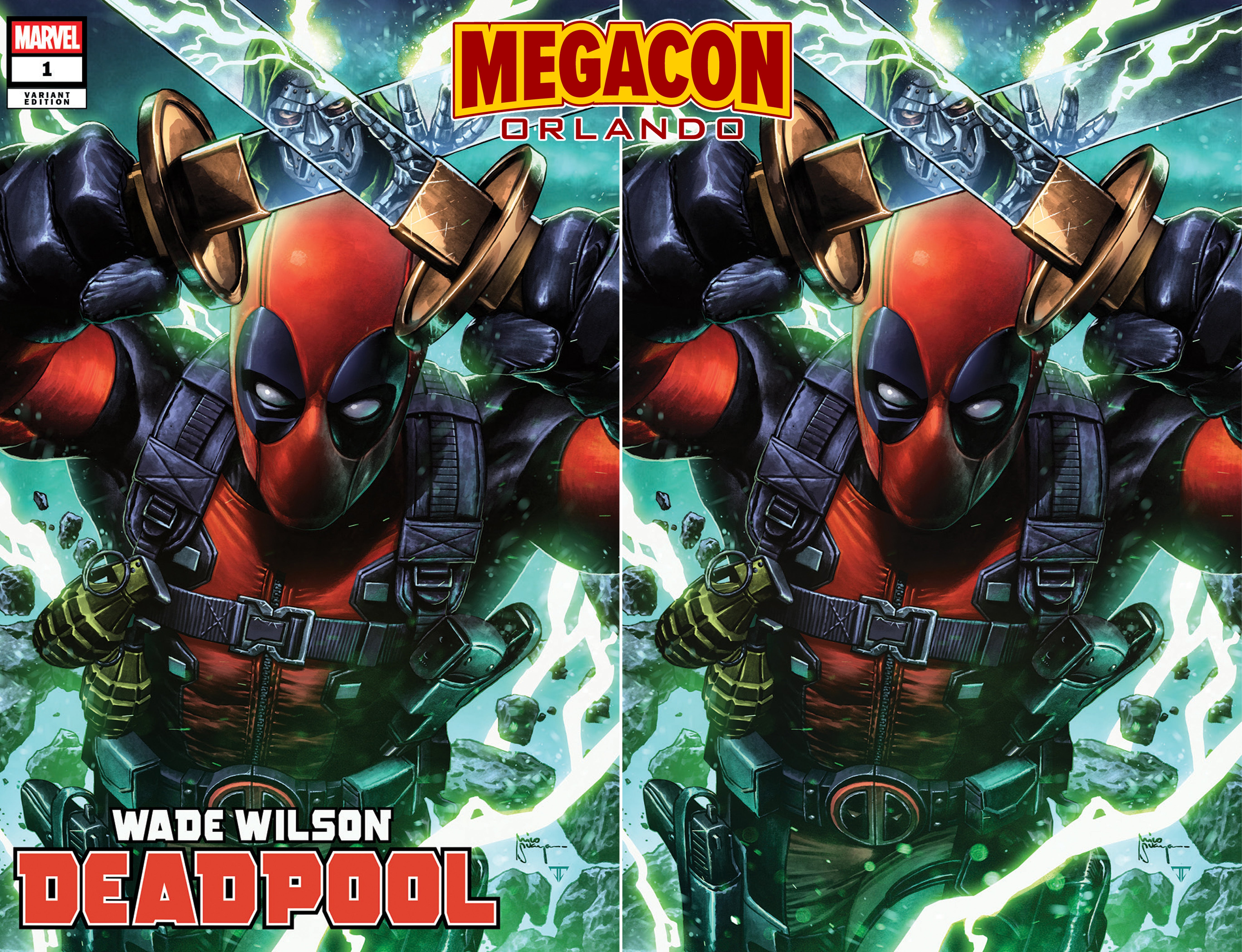 WADE WILSON DEADPOOL #1 MICO SUAYAN MEGACON EXCLUSIVE VARIANT COVERS -- [02-11-26]