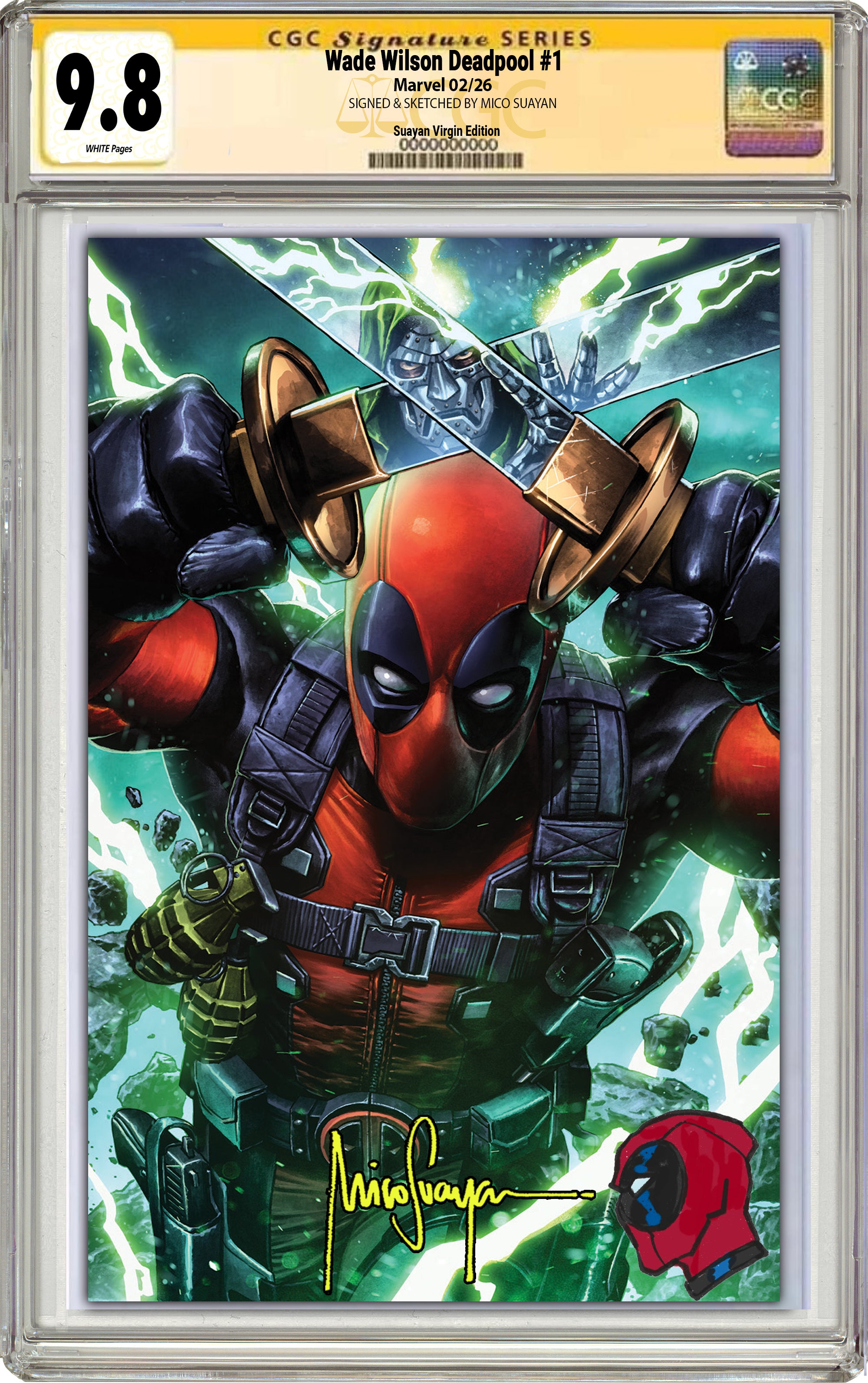 WADE WILSON DEADPOOL #1 MICO SUAYAN MEGACON EXCLUSIVE VARIANT COVERS -- [02-11-26]
