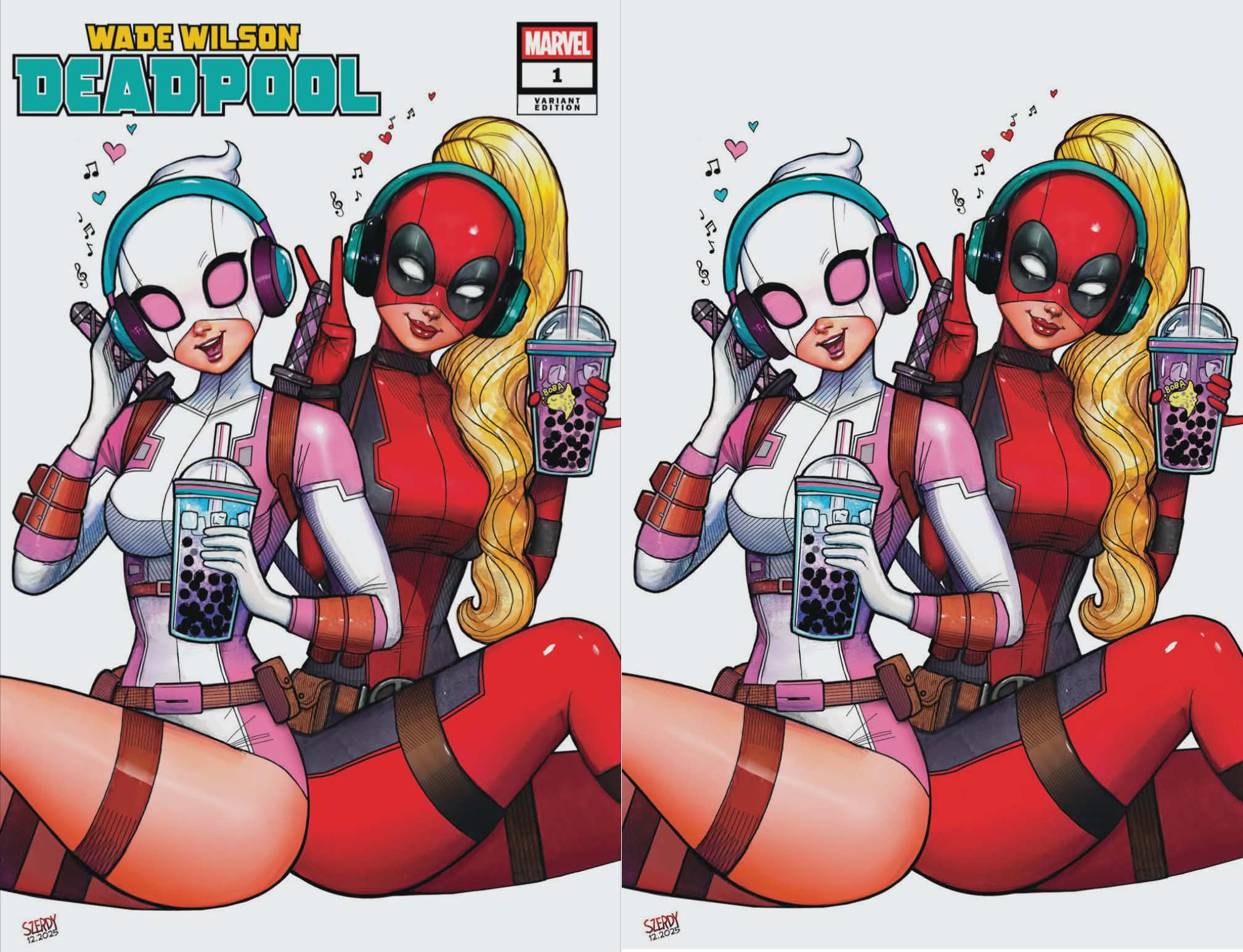 WADE WILSON: DEADPOOL #1 NATHAN SZERDY EXCLUSIVE VARIANT -- [Expected In Stock Date : 02-11-26]