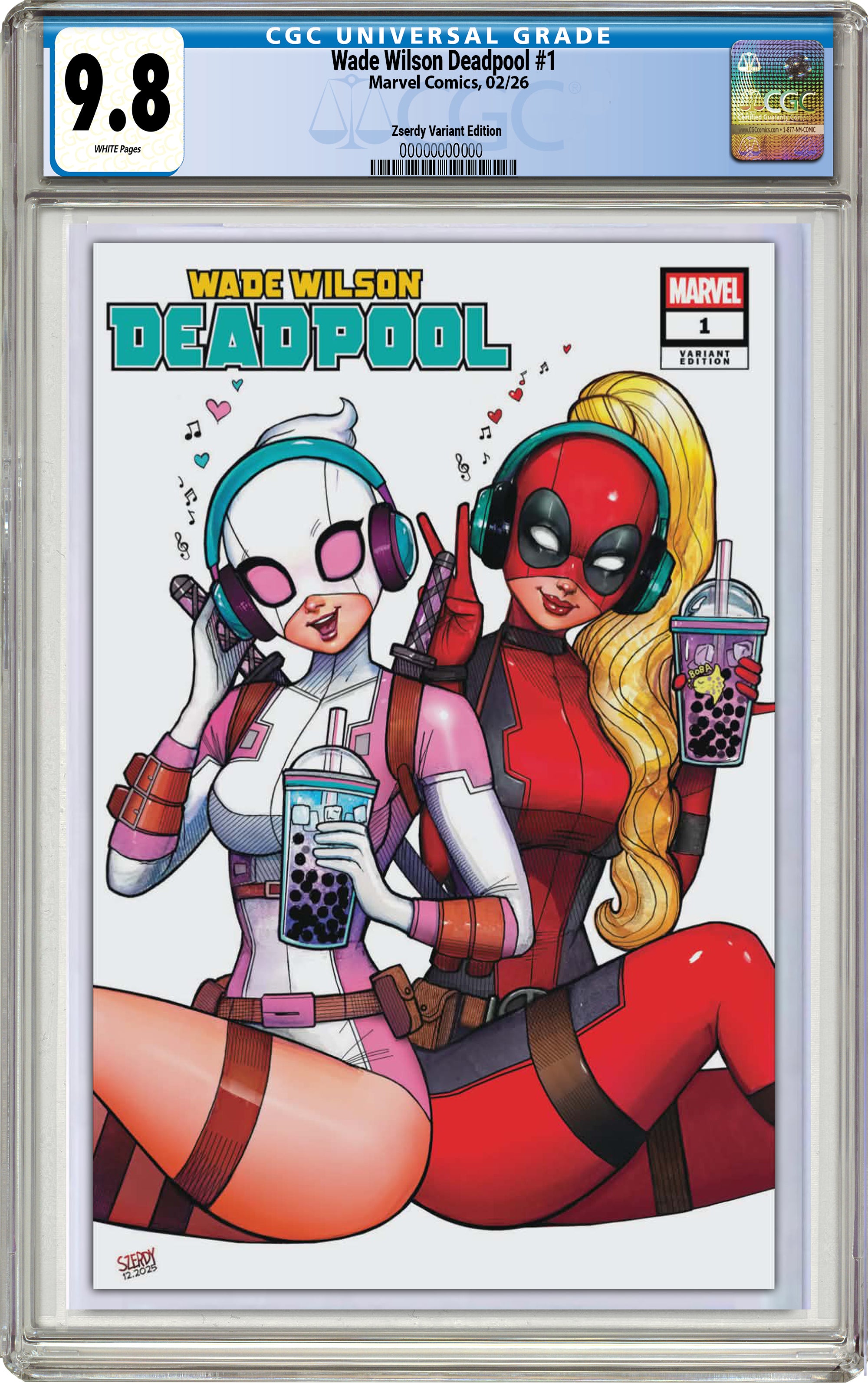 WADE WILSON: DEADPOOL #1 NATHAN SZERDY EXCLUSIVE VARIANT -- [Expected In Stock Date : 02-11-26]