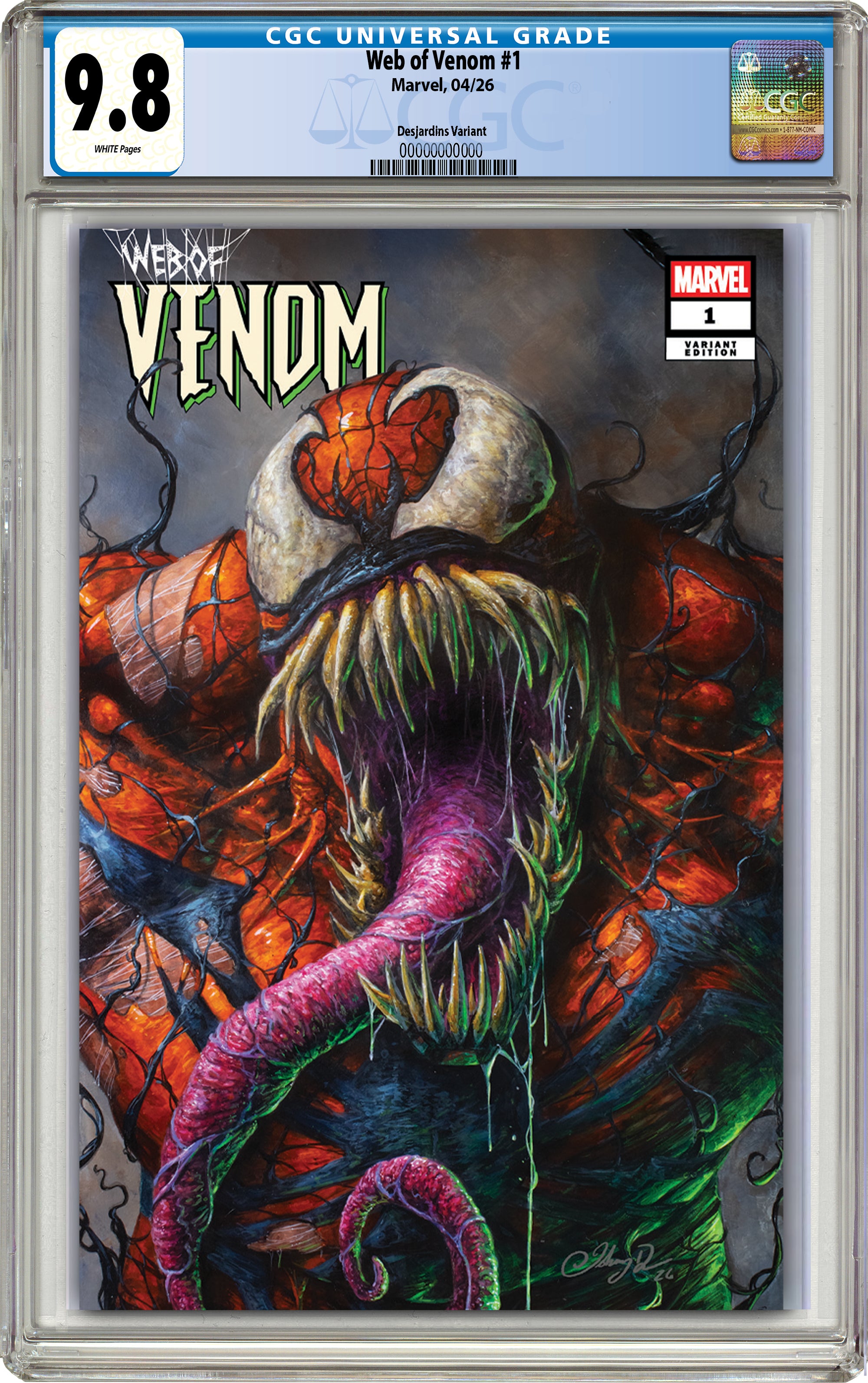 ヴァイナルコレクティブルドールズ Special No.79 VCD VENOM ヴェノム rdzdsi3 Venom #14 John Giang Spider-Man Variant [Dwb] (12/28/2022) Marvel
